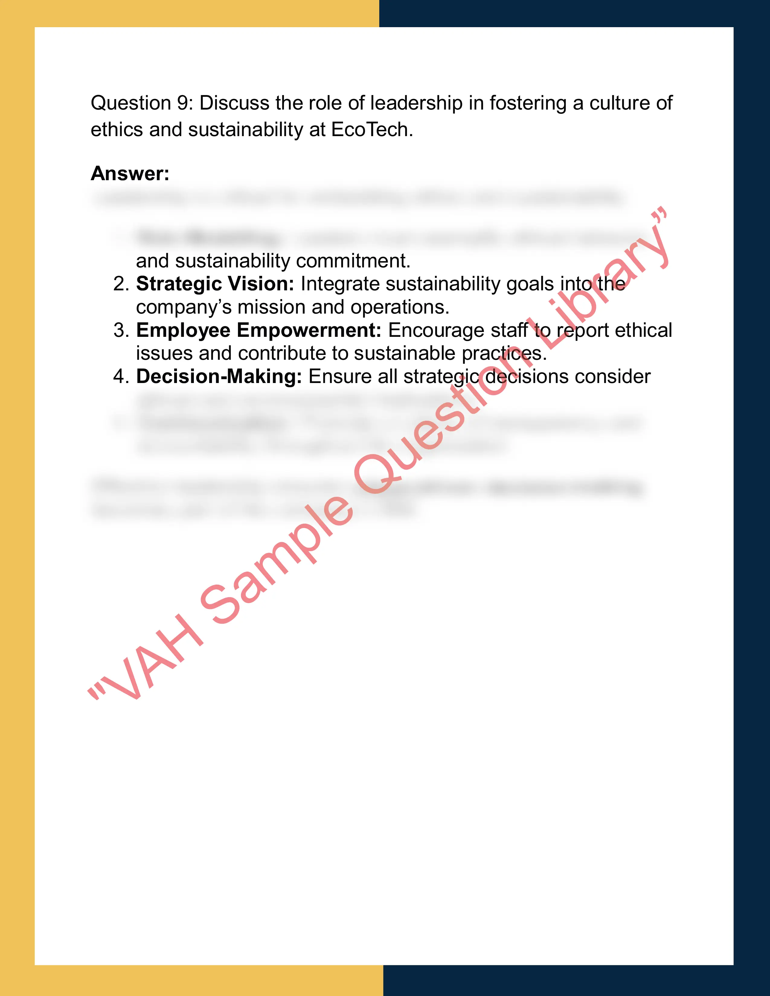 BS6002B – Business Ethics  & Sustainability 6