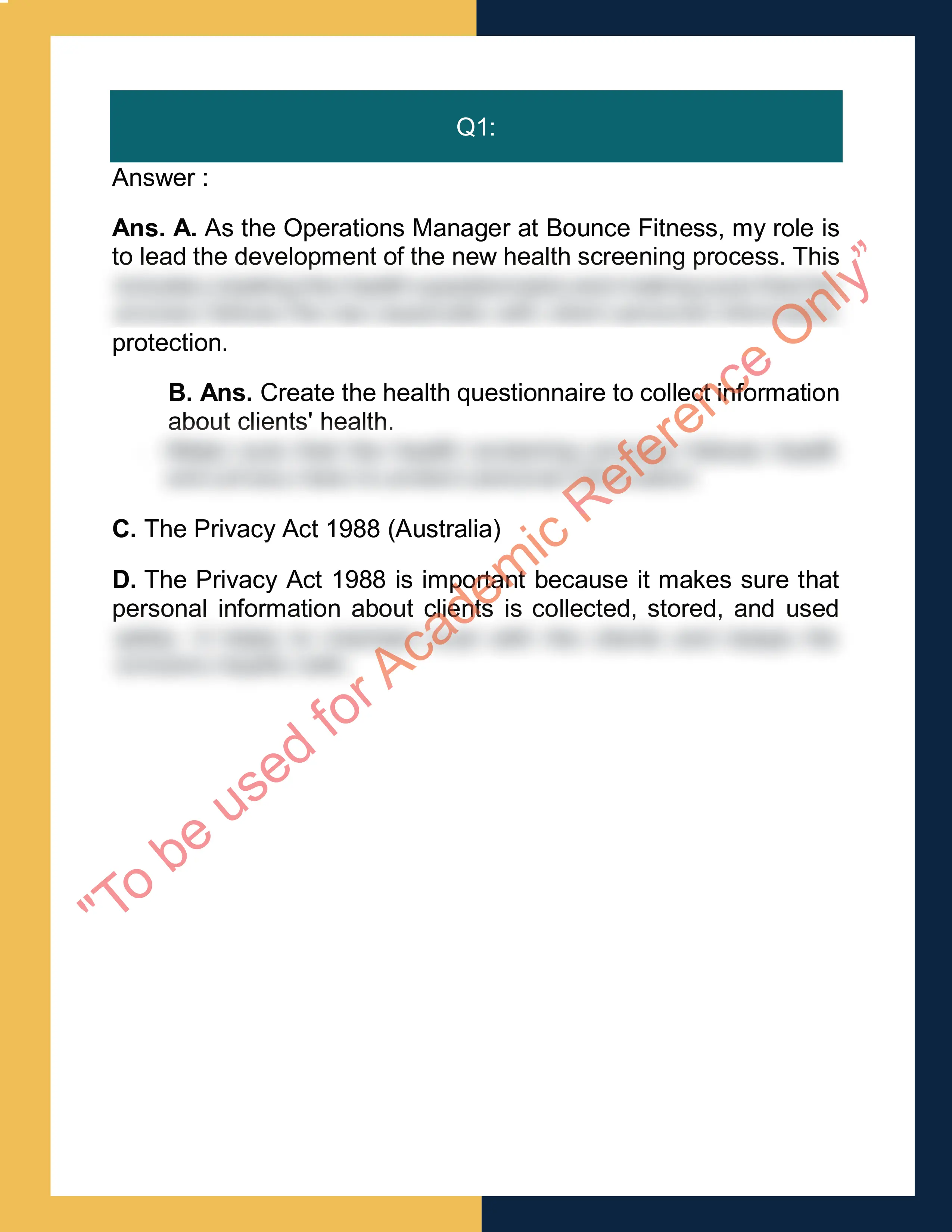 Assignment sample solution of BSBCRT511 - Develop critical thinking in others 1