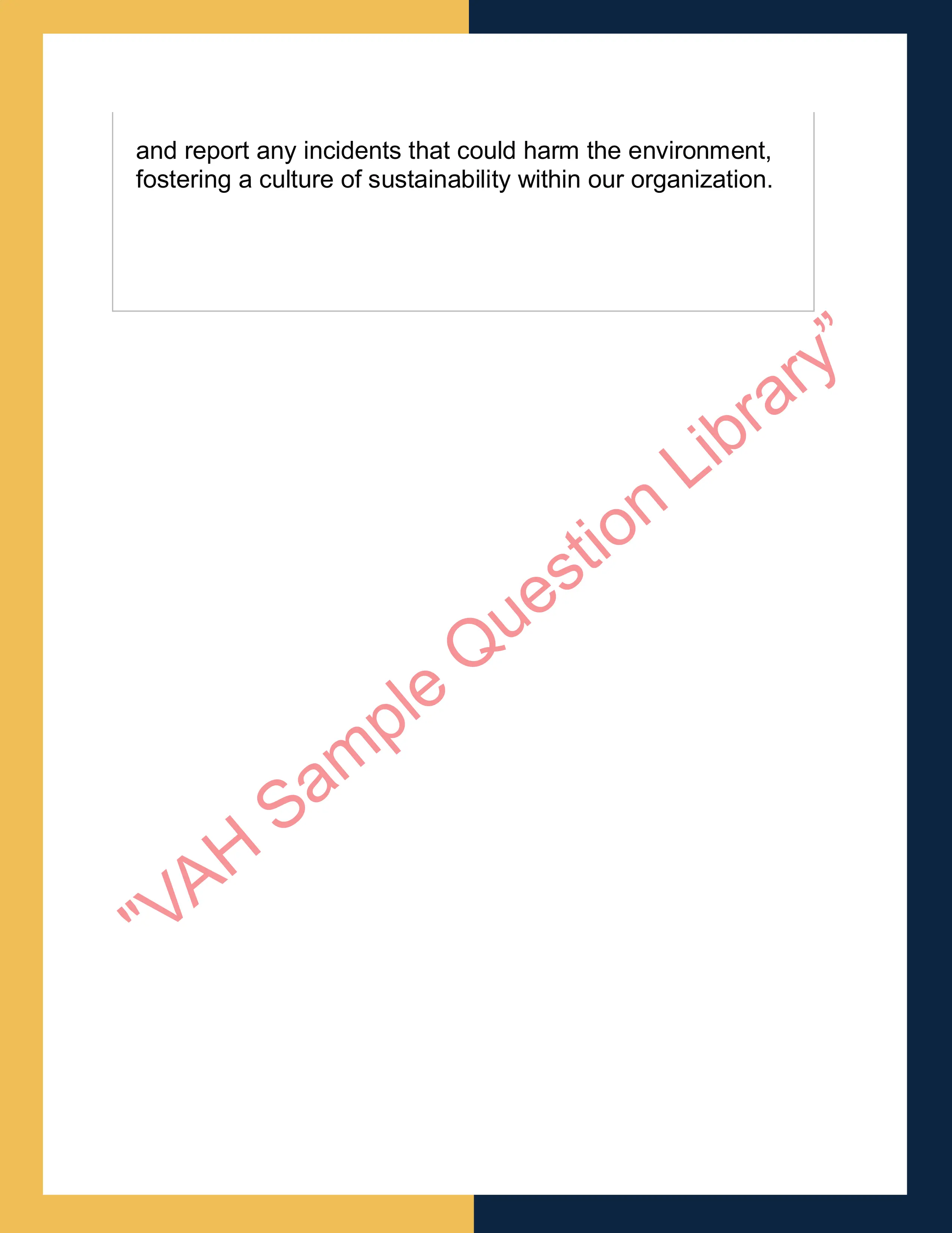 Assignment sample solution of BSBSUS511 - Develop and implement workplace policies and procedures for sustainability 2