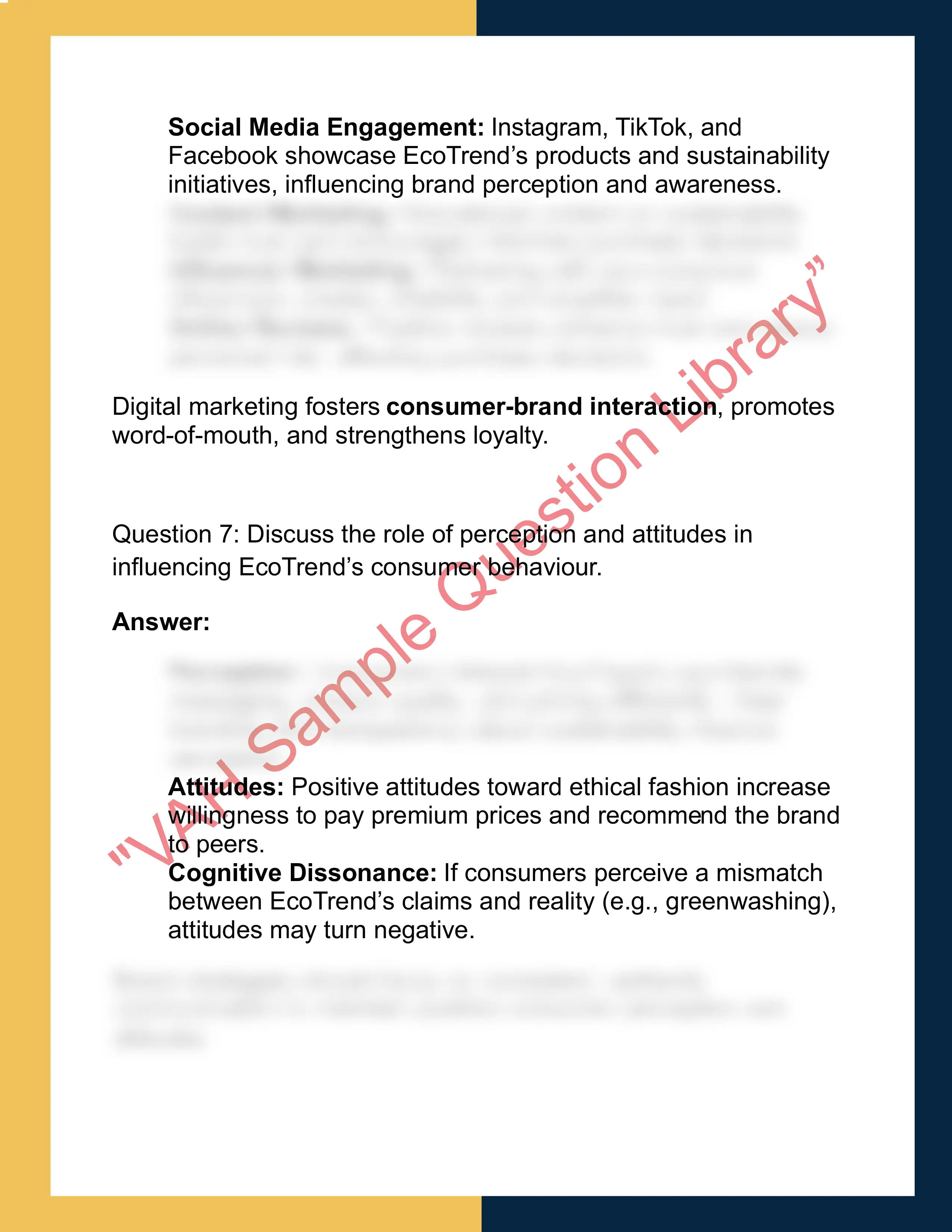 CB6002 – Consumer  Behaviour 4