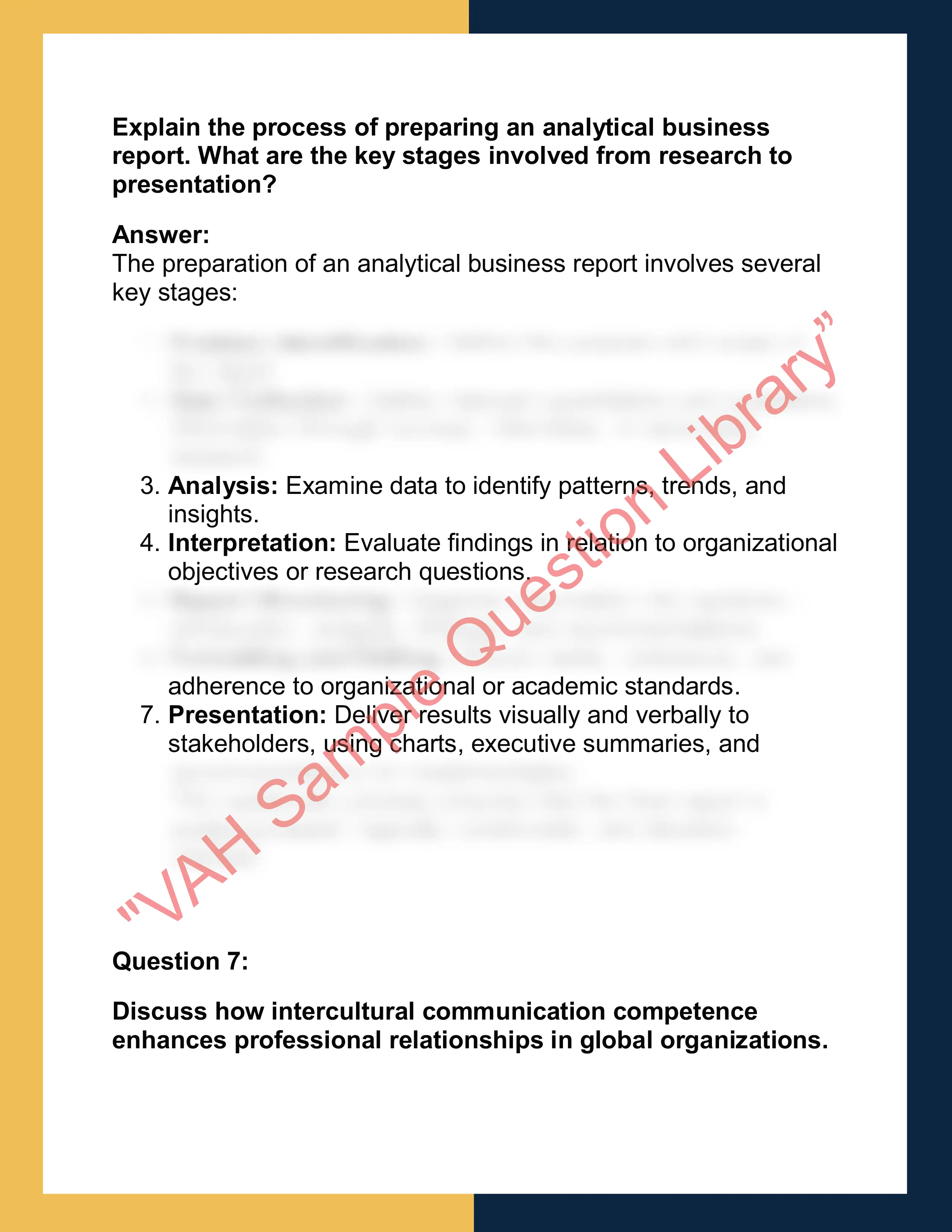 COMM7002 – Professional  Communication 4