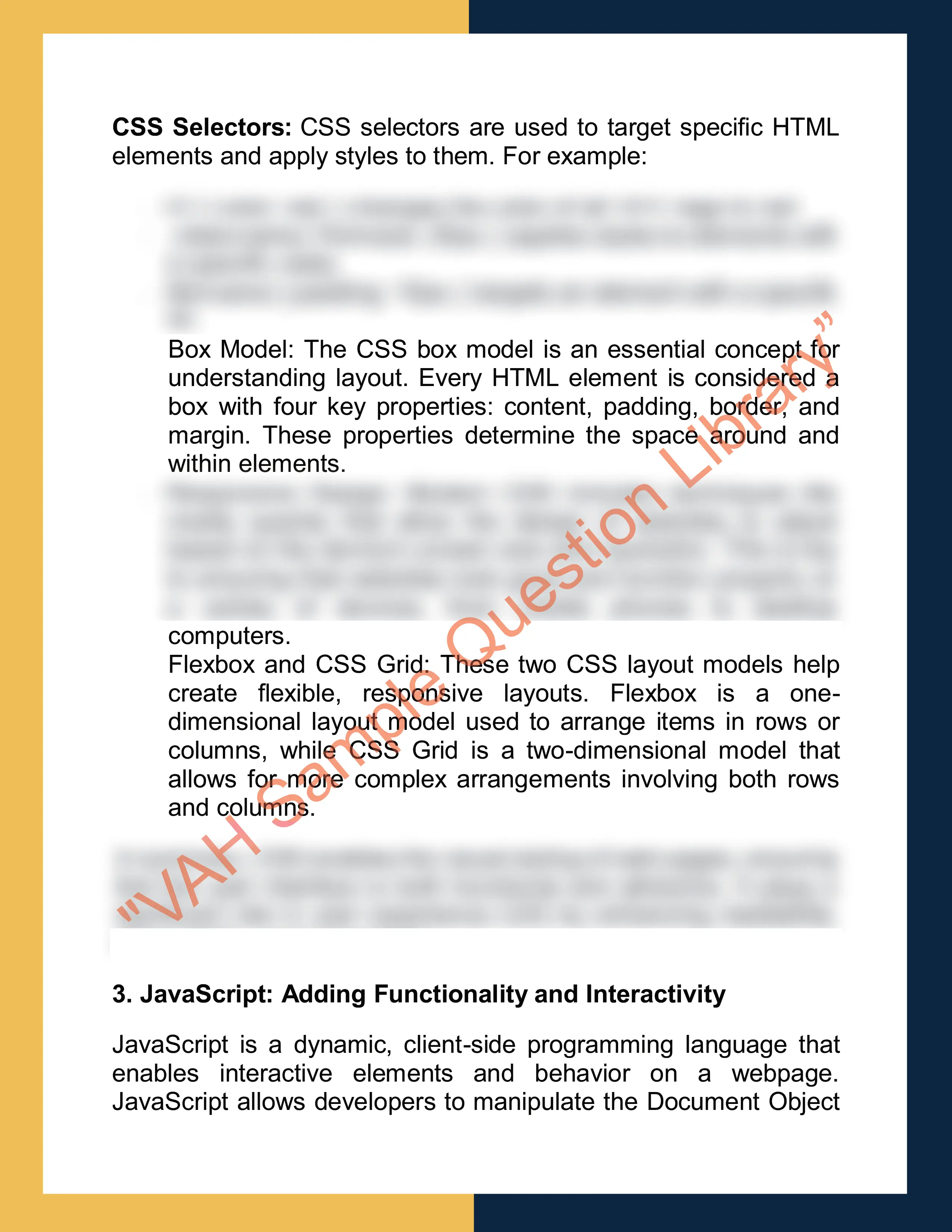 Assignment sample solution of COMP1100 - Introduction to Web Development 2