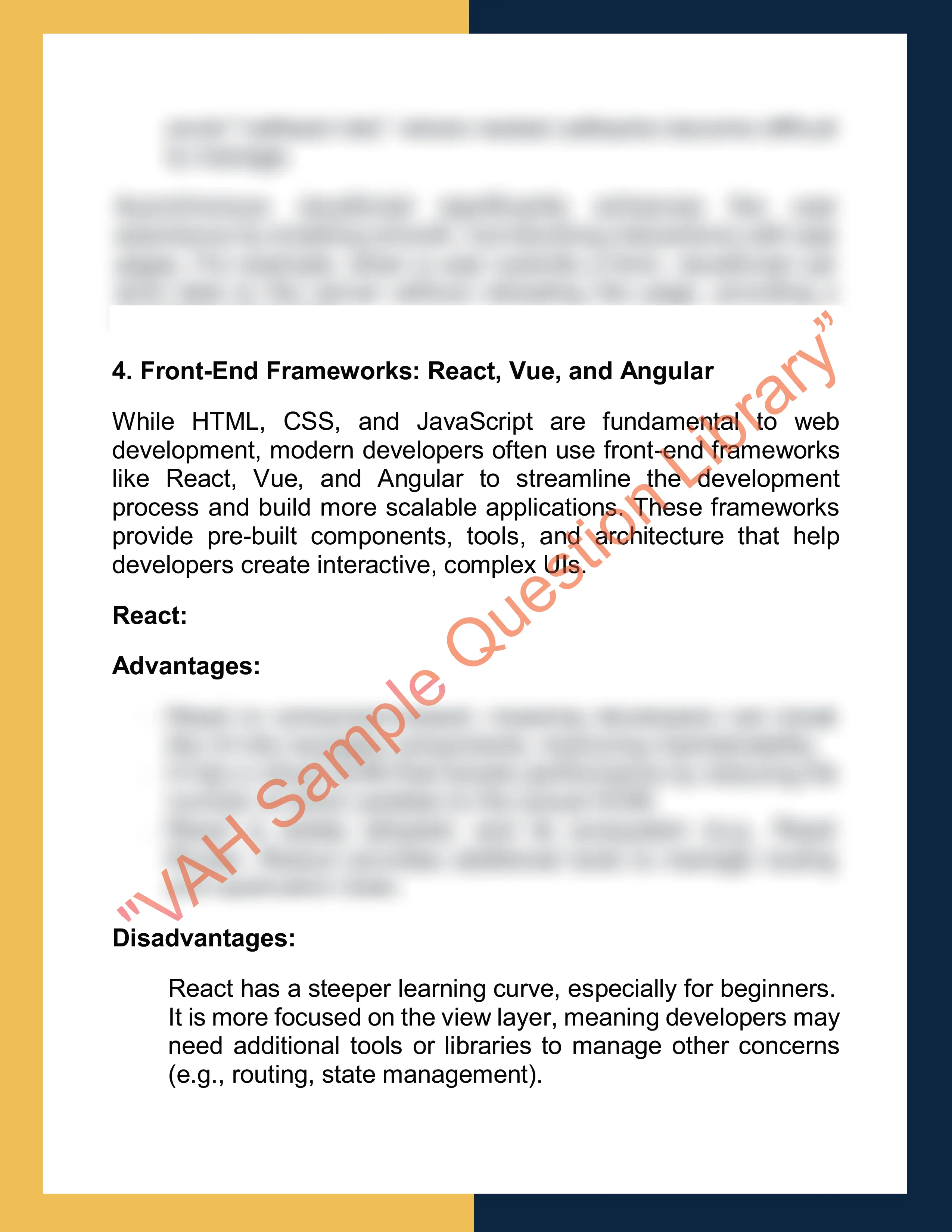 Assignment sample solution of COMP1100 - Introduction to Web Development 4