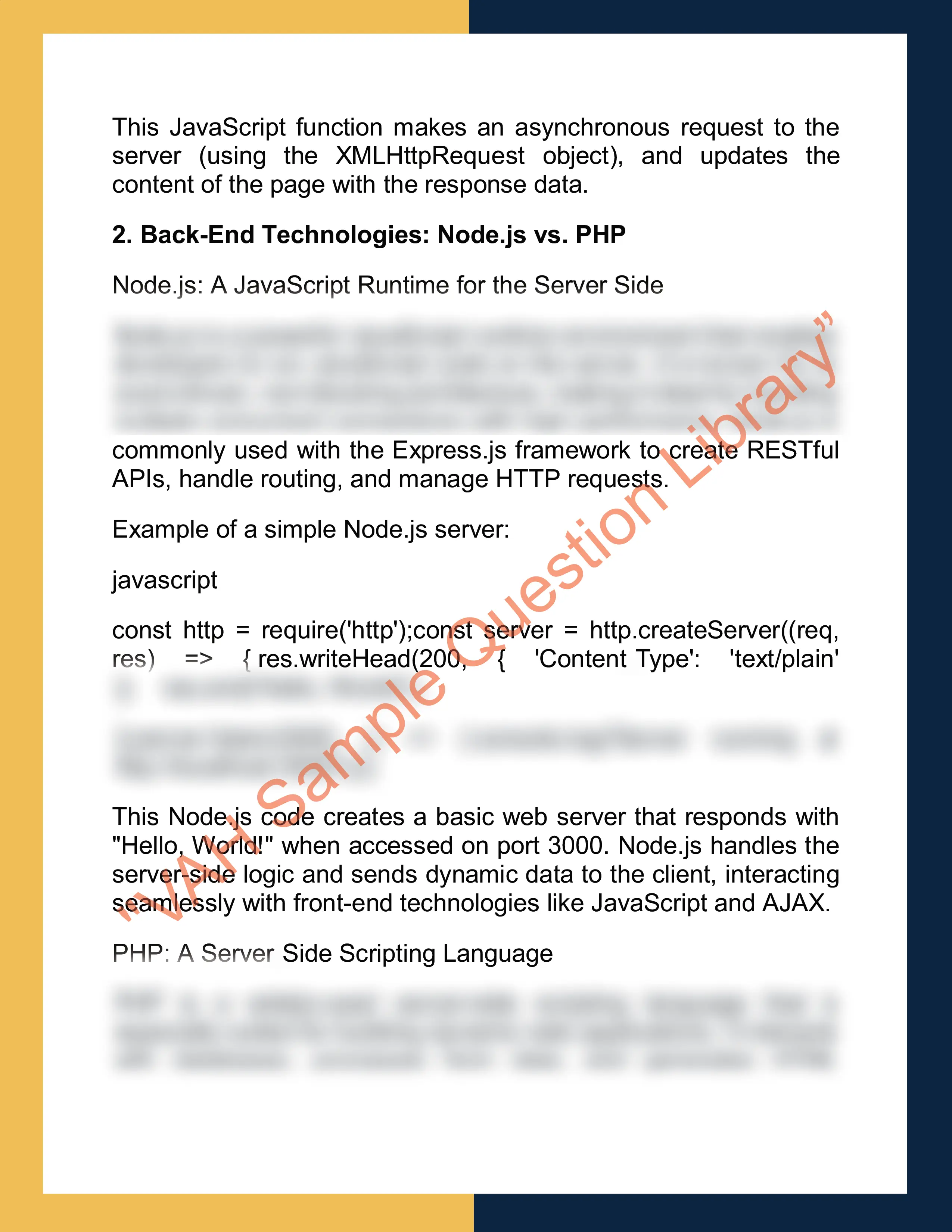 Assignment sample solution of COMS108 - Web Design and Development 4