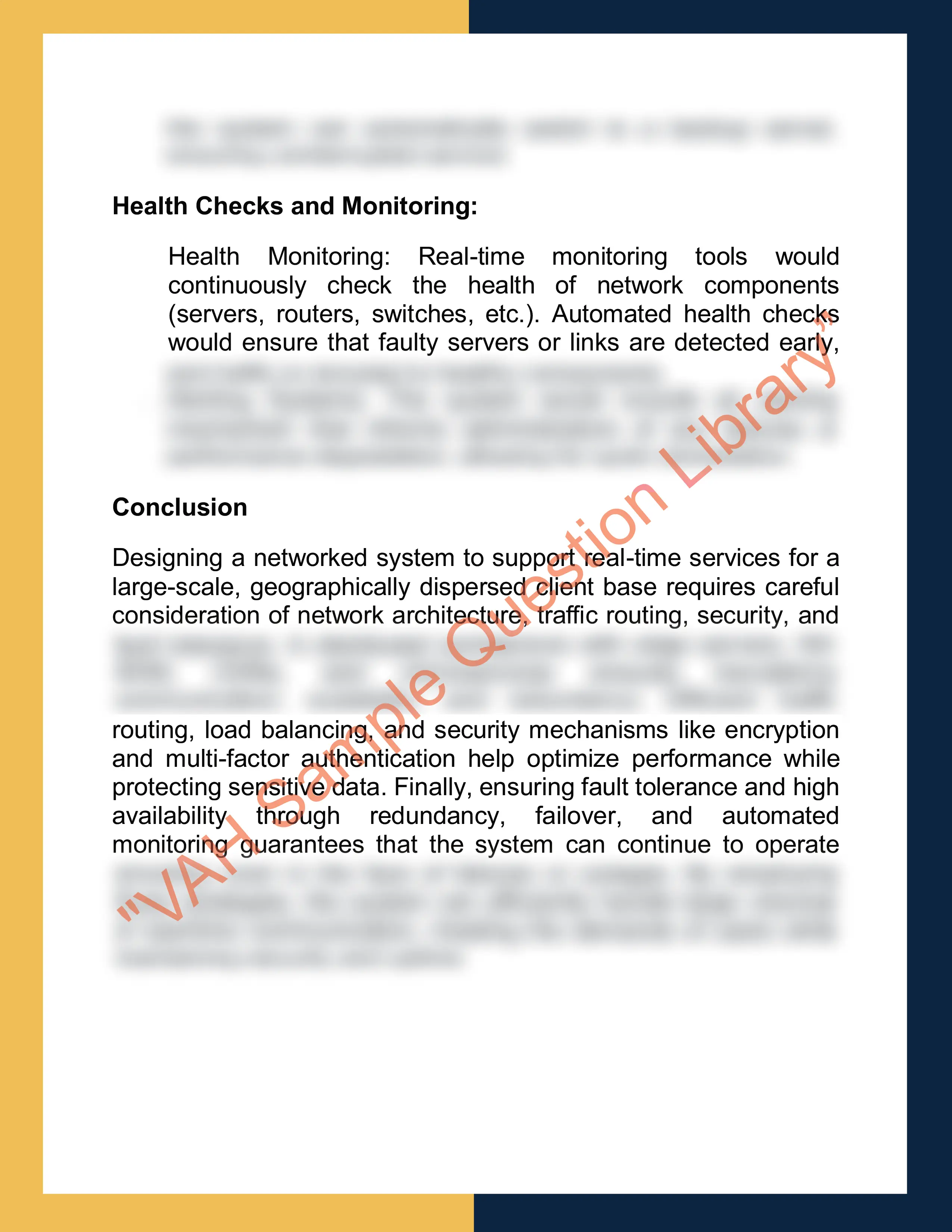 Assignment sample solution of COMS2020 - Computer Networking 6