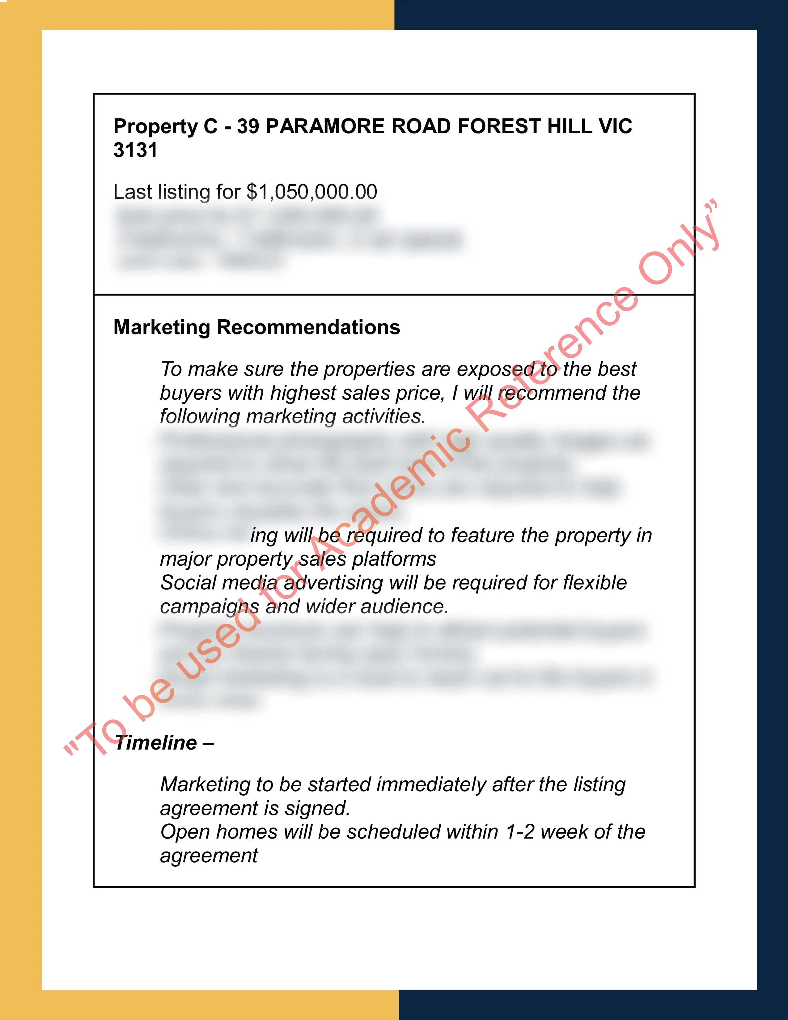 Assignment sample solution of CPPREP4103 - Establish Vendor Relationships 3