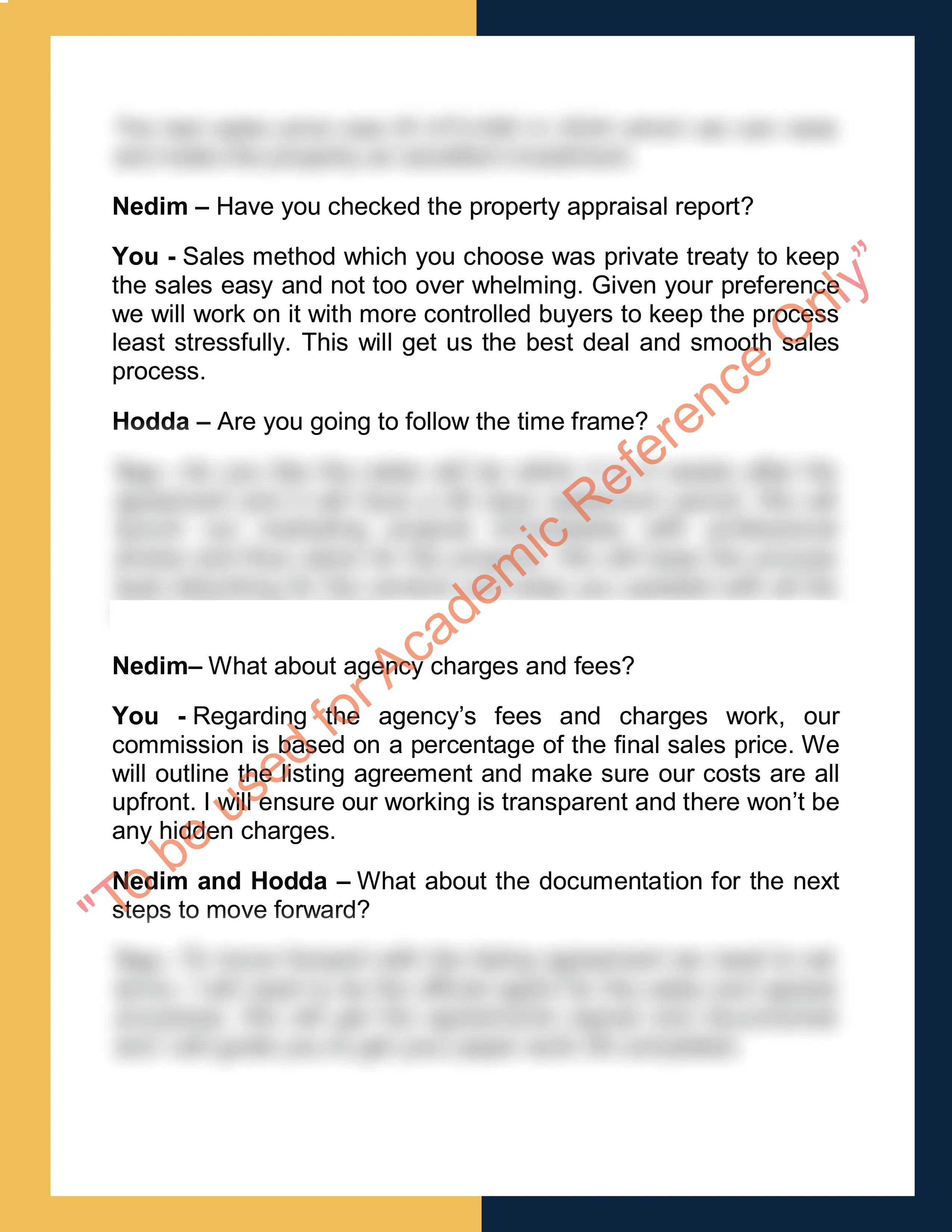 Assignment sample solution of CPPREP4103 - Establish Vendor Relationships 5