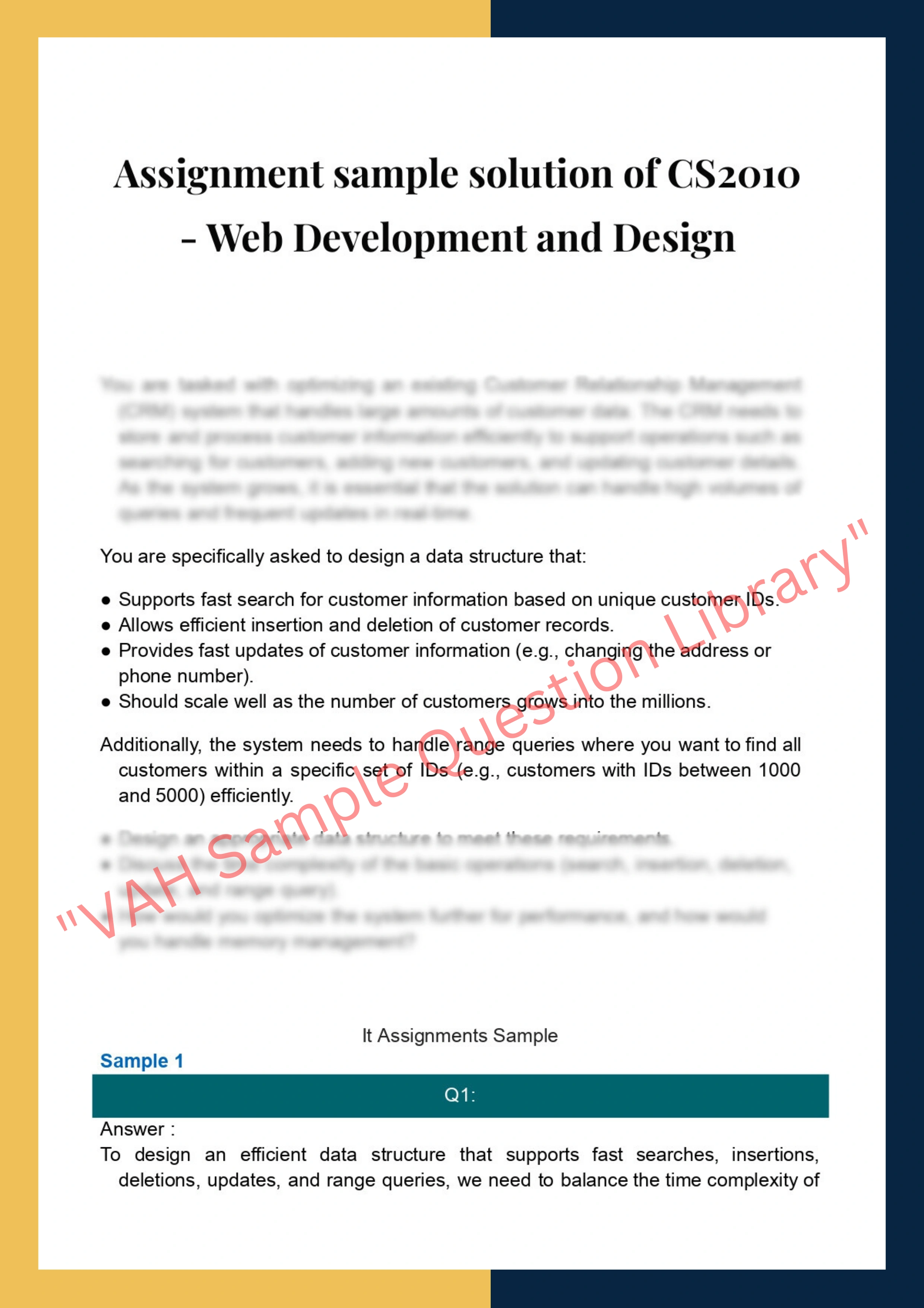 CS2010 - Web Development and  Design 0