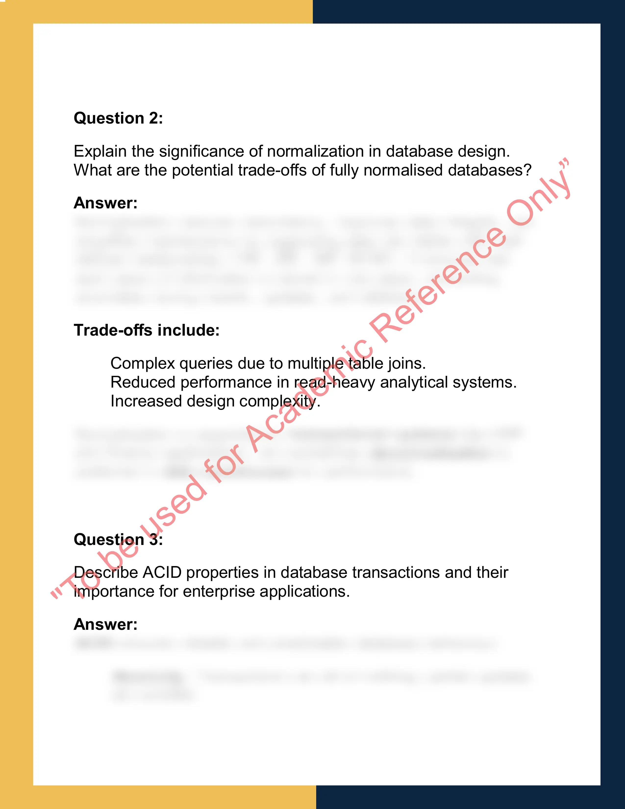 CS407 – Database Systems and  Administration 1