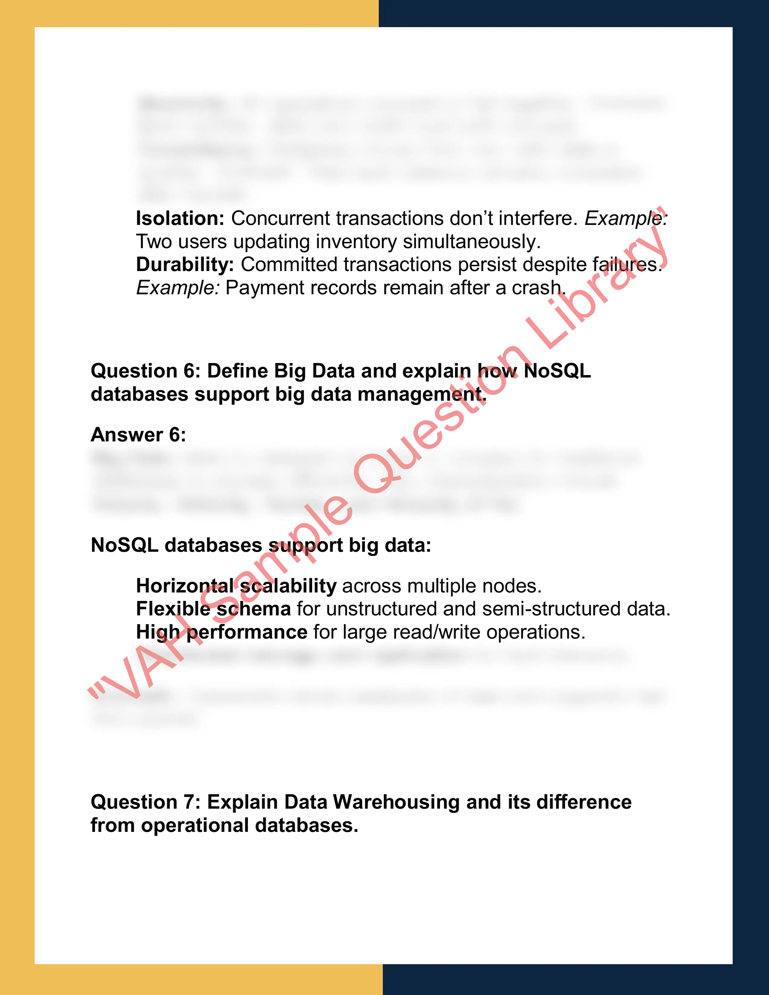 CS502 – Advanced Database Systems 4