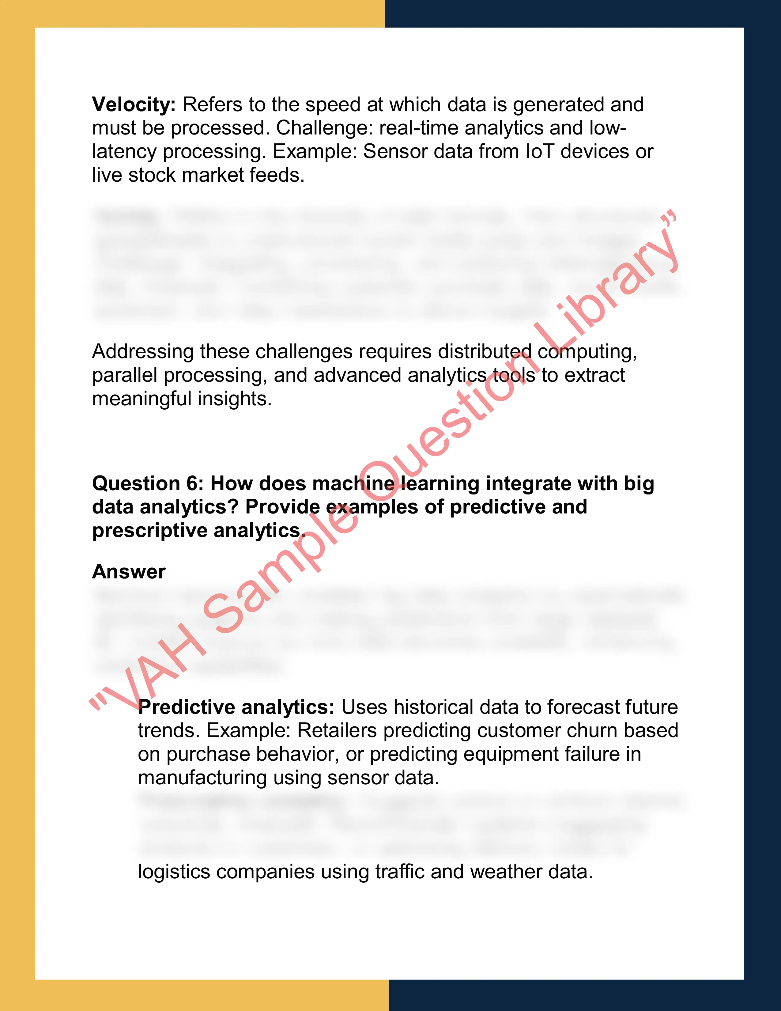 CS5097 – Big  Data and Analytics 4