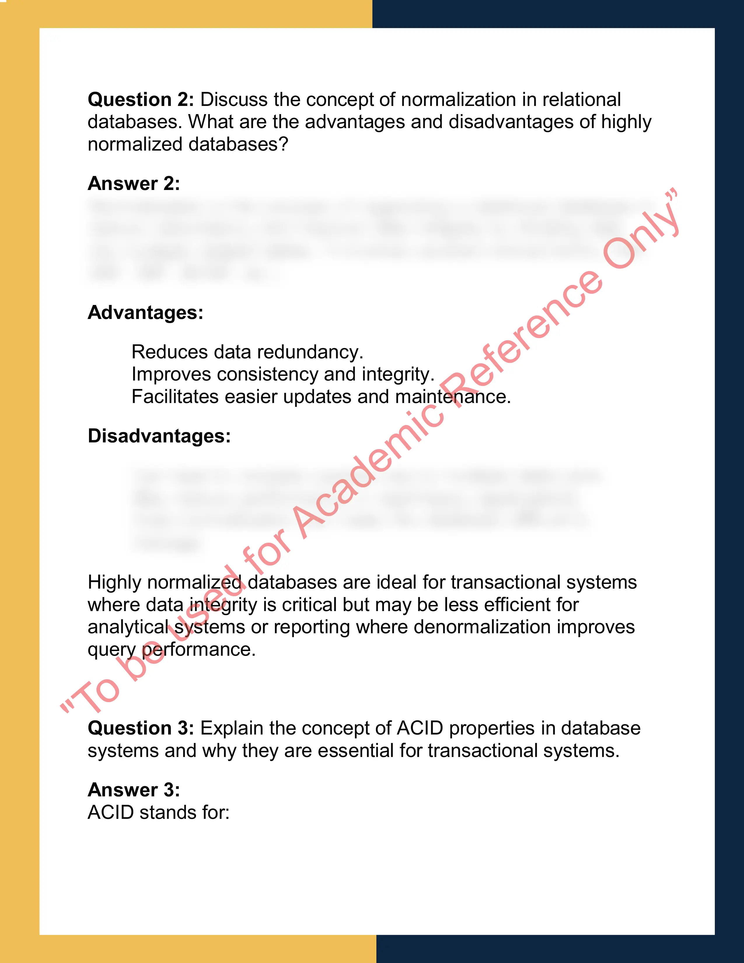 CS601 –  Database Systems 1