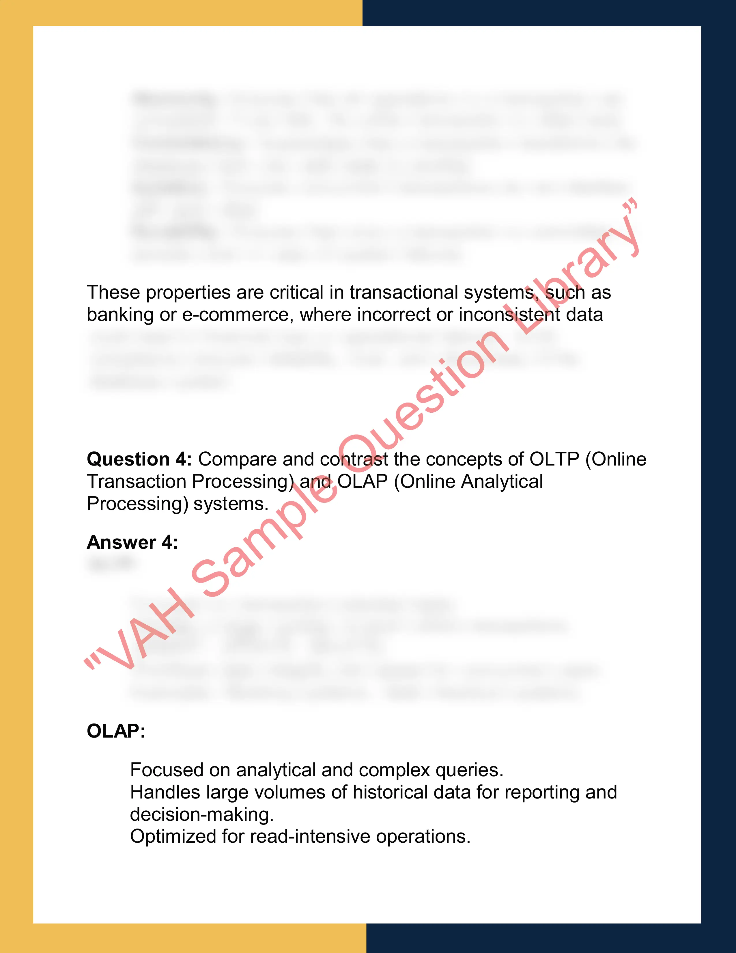 CS601 –  Database Systems 2