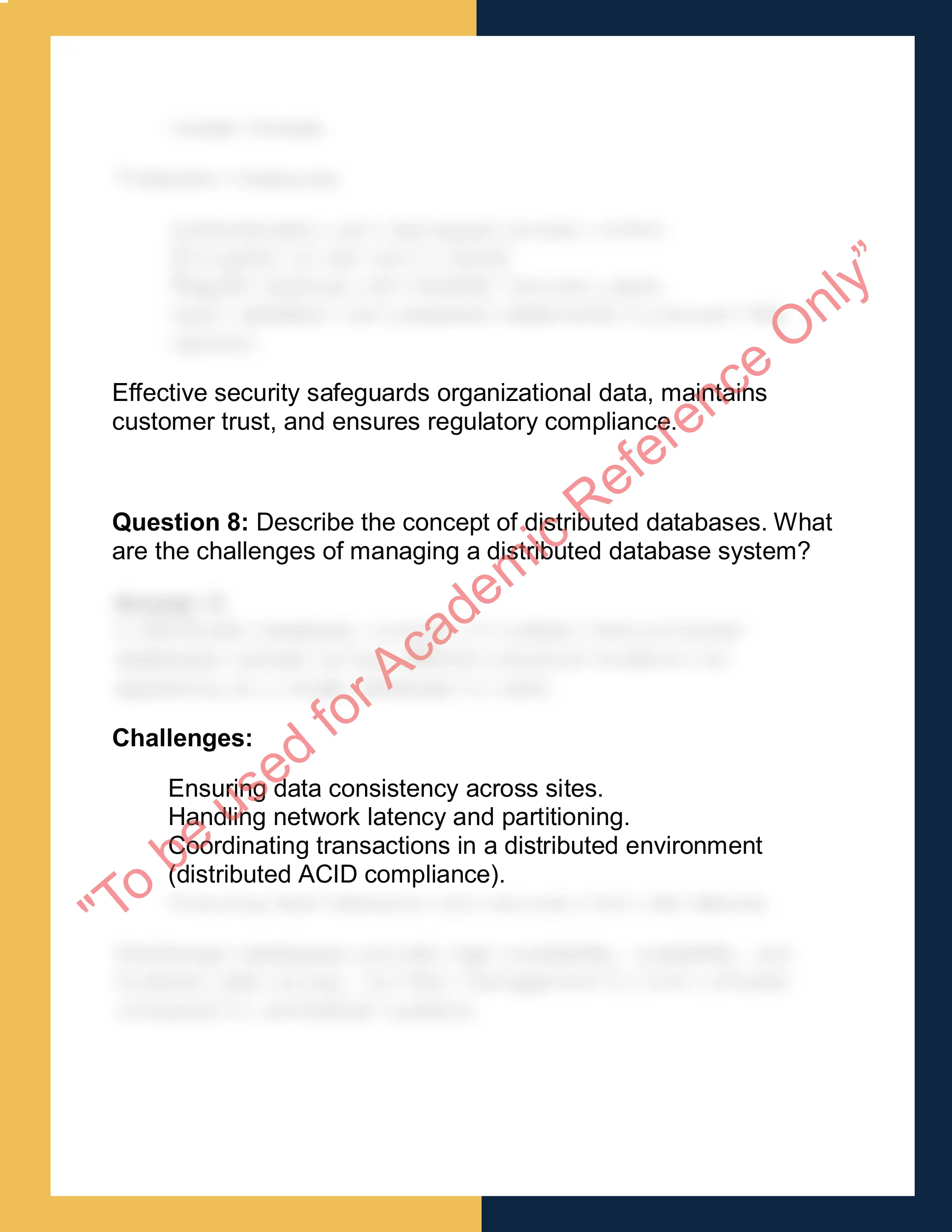 CS601 –  Database Systems 5