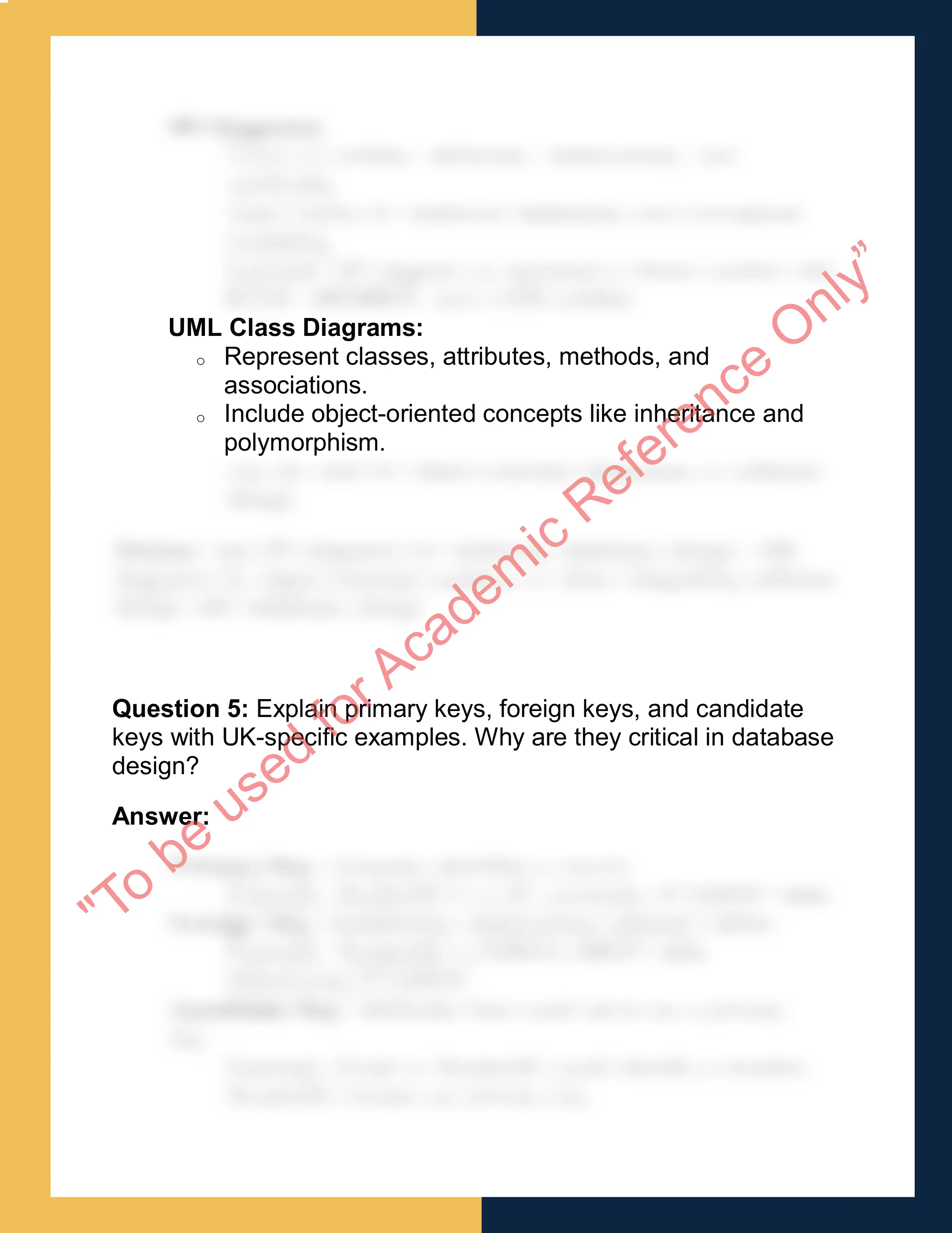 CS604 –  Database Design 3