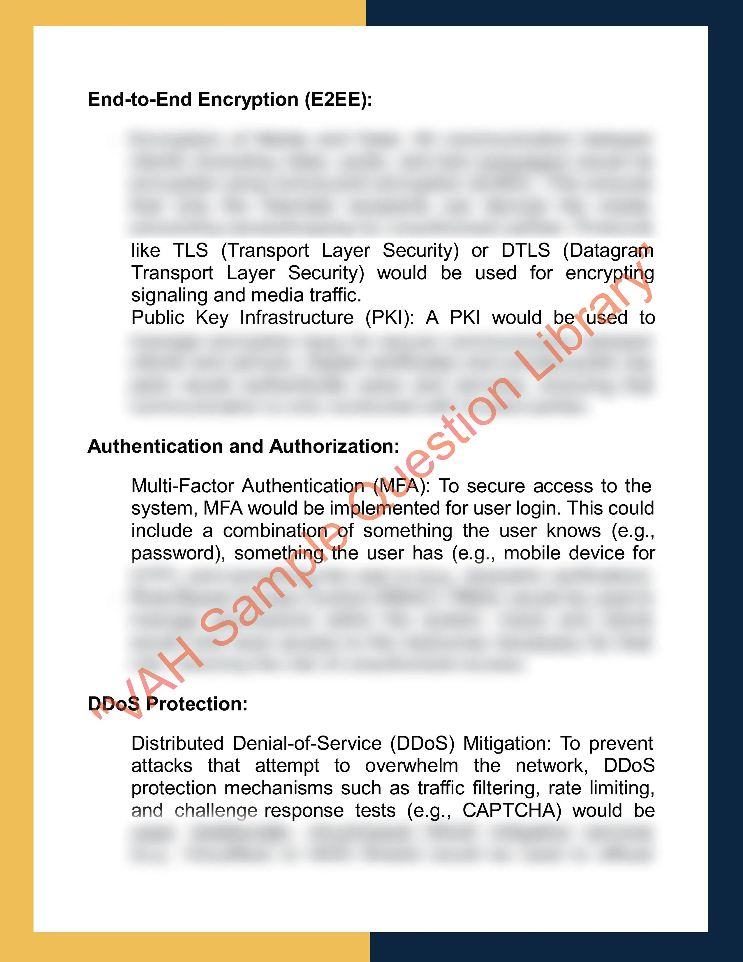 Assignment sample solution of CSE2/4NWT - Networked Systems 4