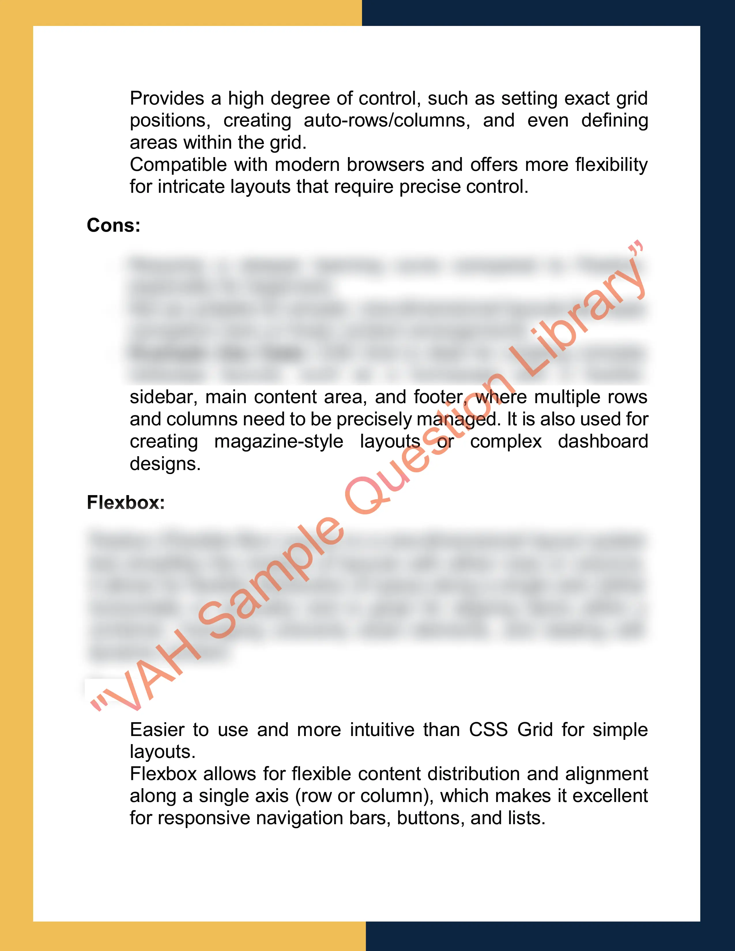 Assignment sample solution of CSIT112 - Web Design and Development 2