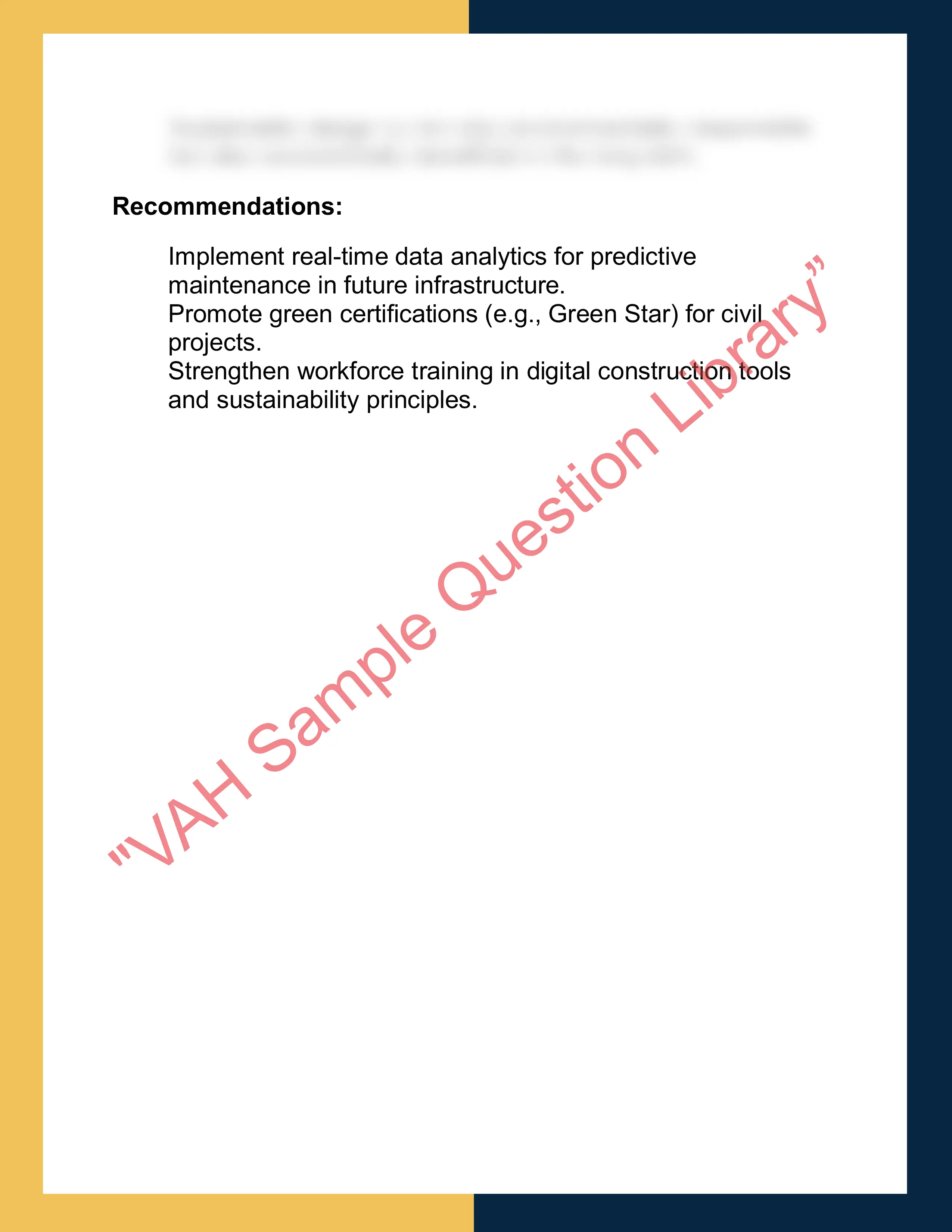 ENGR201 – Civil Engineering Project  Report 6