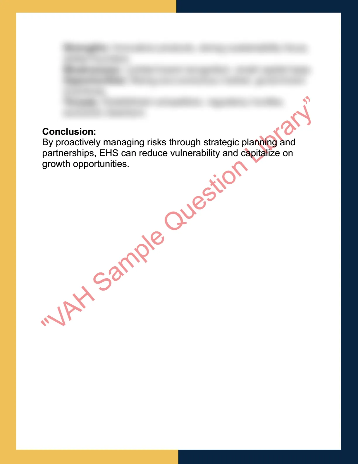 ENTR6001 – Entrepreneurship  & Innovation Management 6