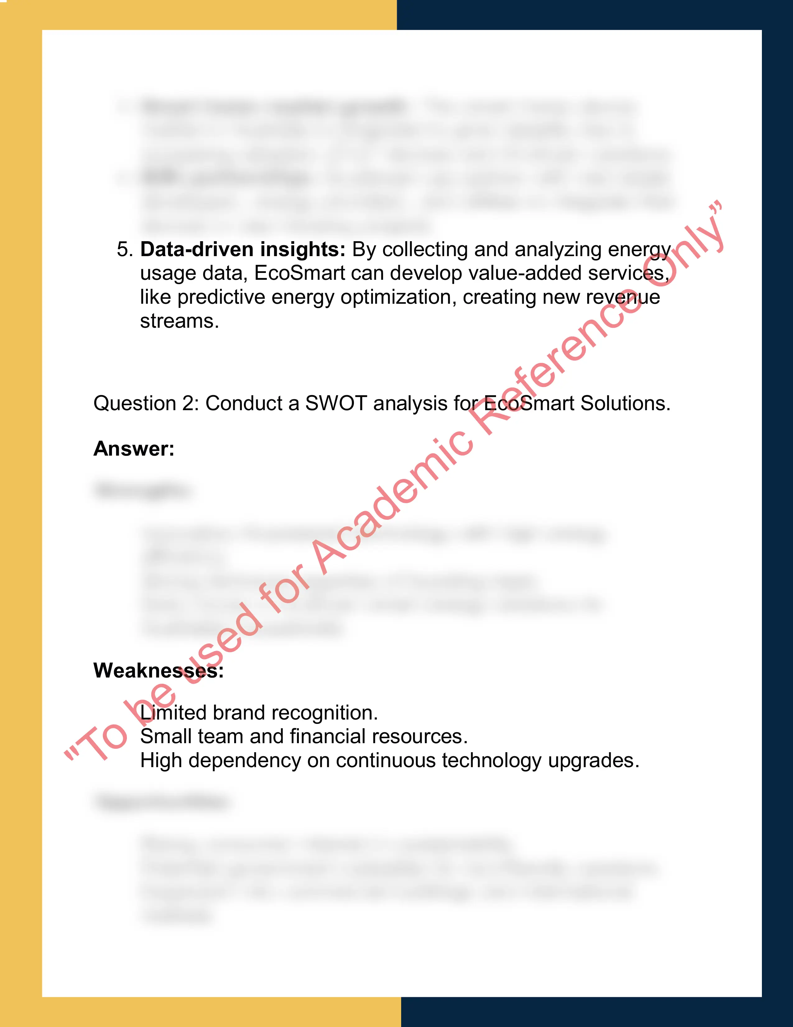 ENTR6002 –  Entrepreneurship & Innovation 1