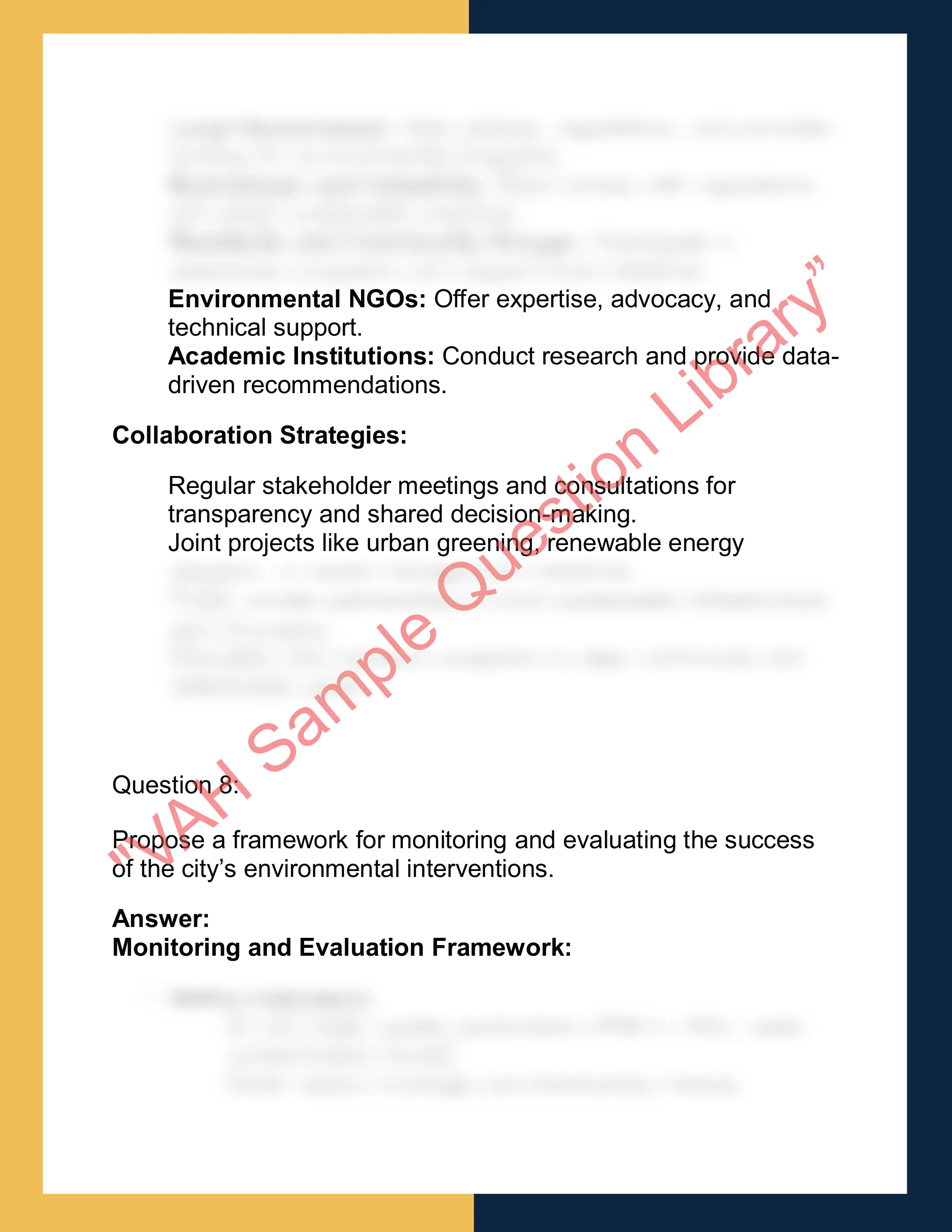 ENV202 – Environmental  Studies 6