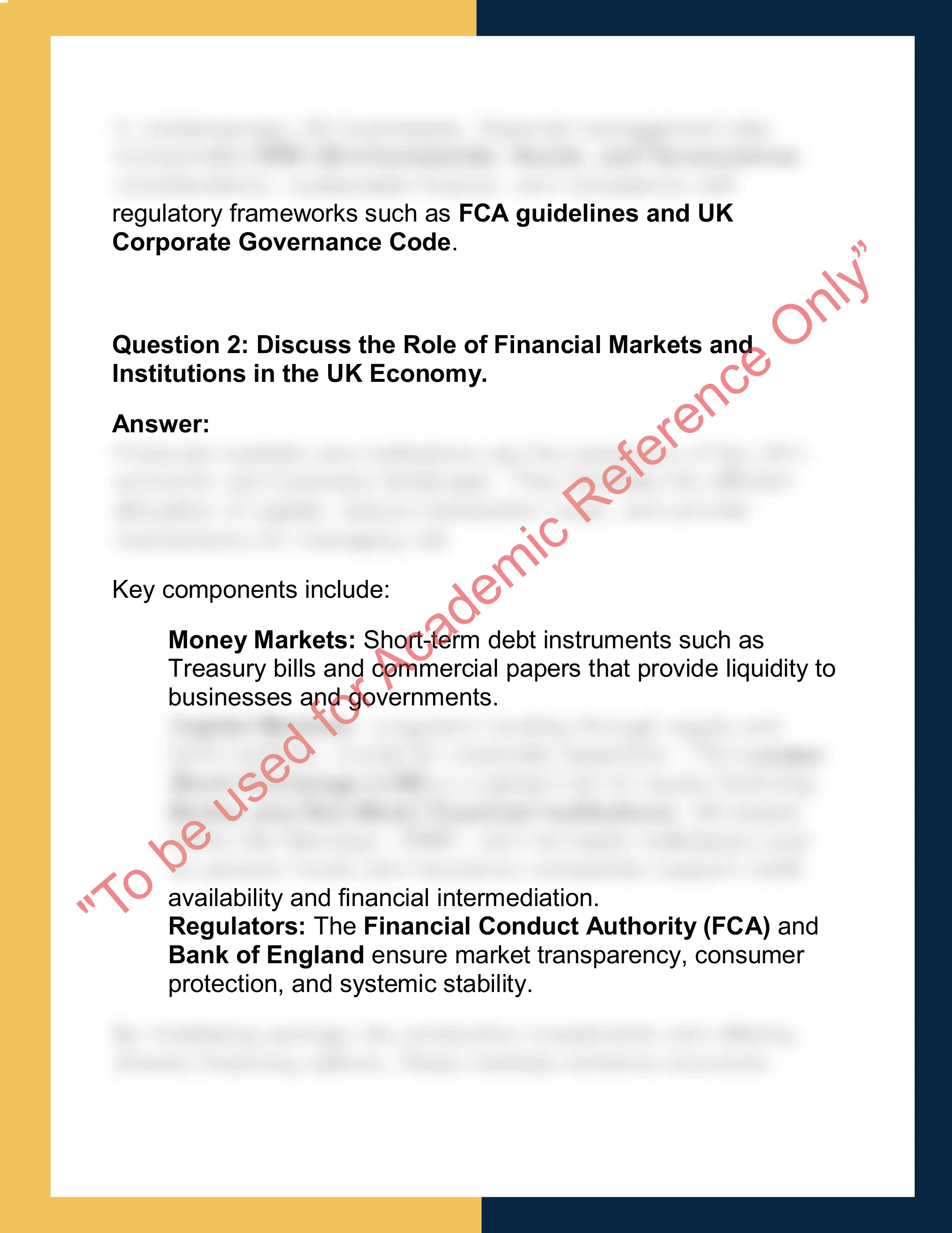 FIN101 – Principles of Finance  Report 1