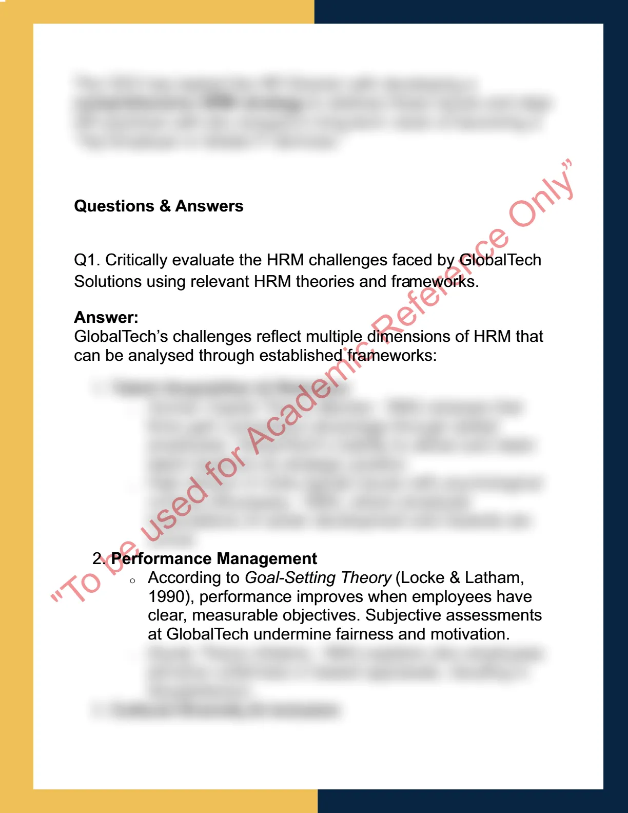 HRMT6001 - Human Resource Management 1