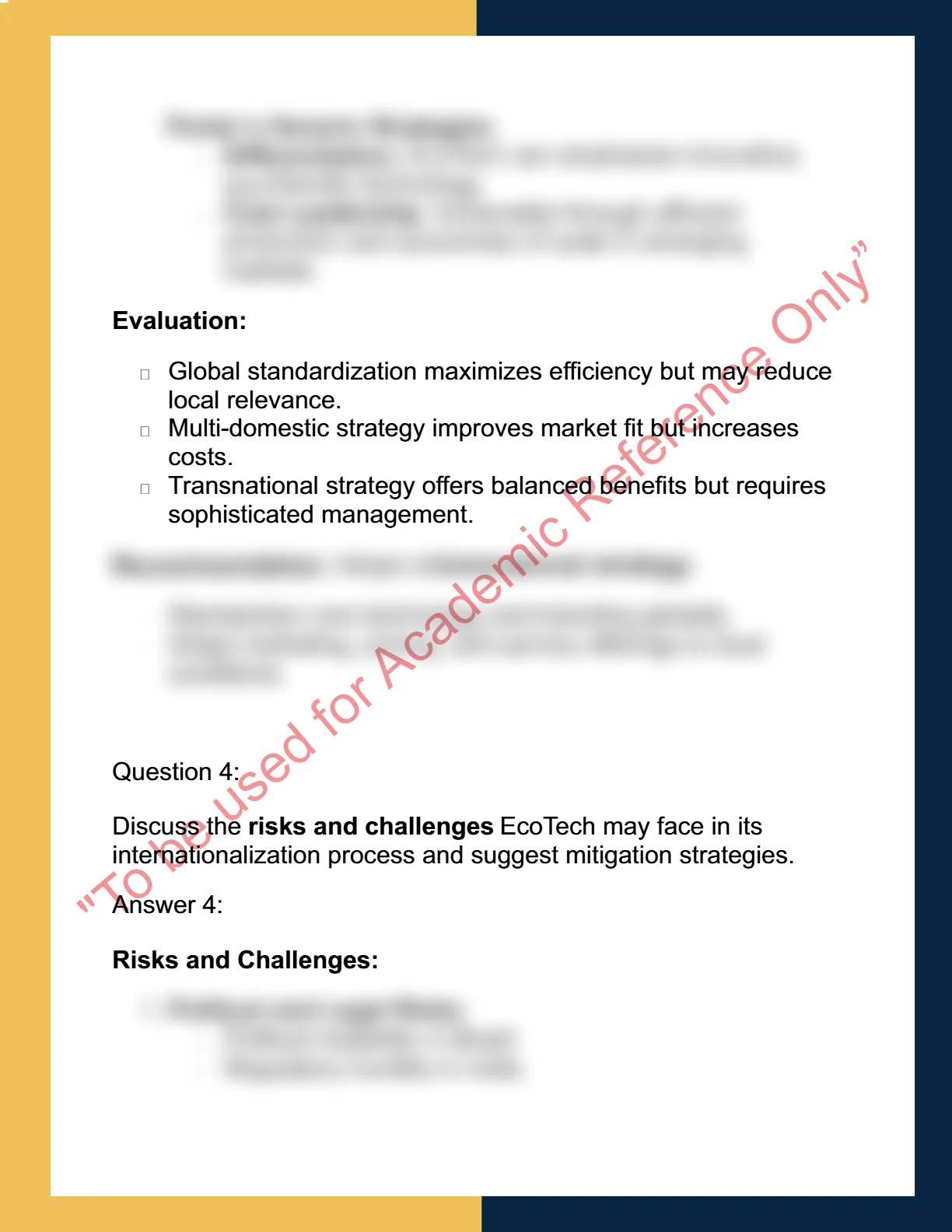 IBUS6002 – International Business & Global Strategy 5