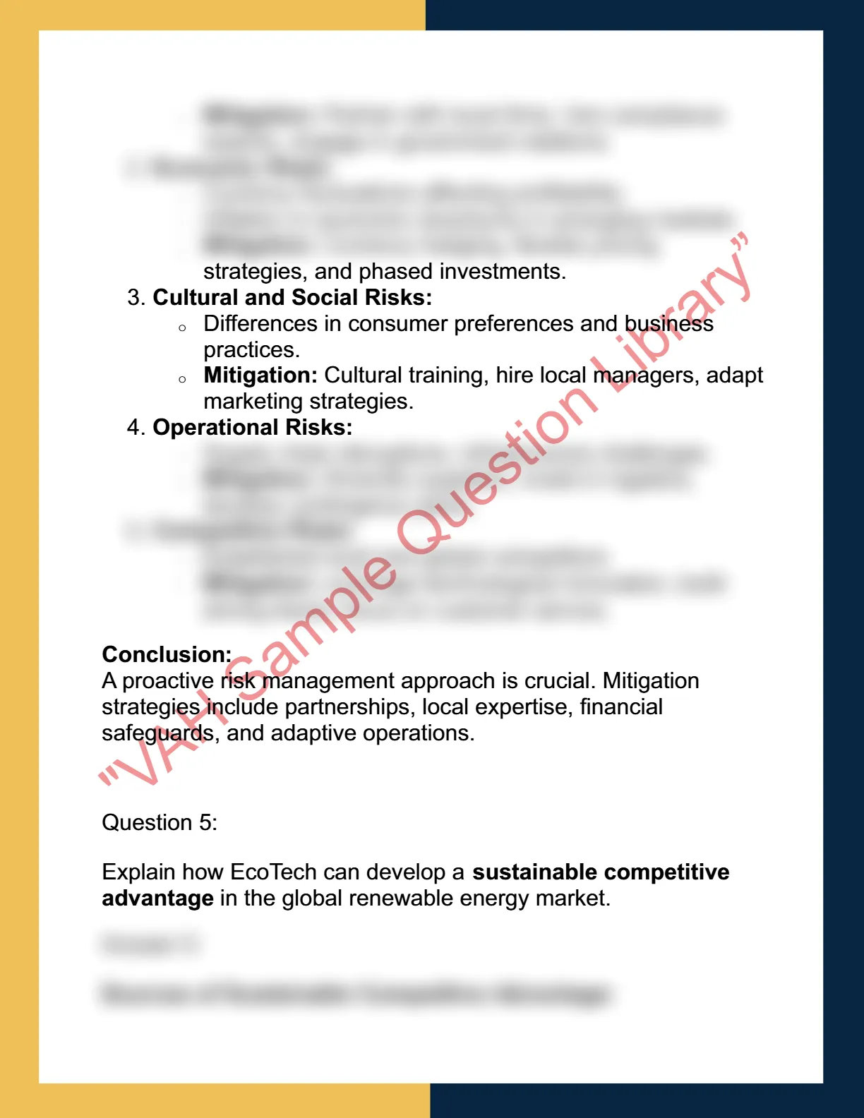 IBUS6002 – International Business & Global Strategy 6