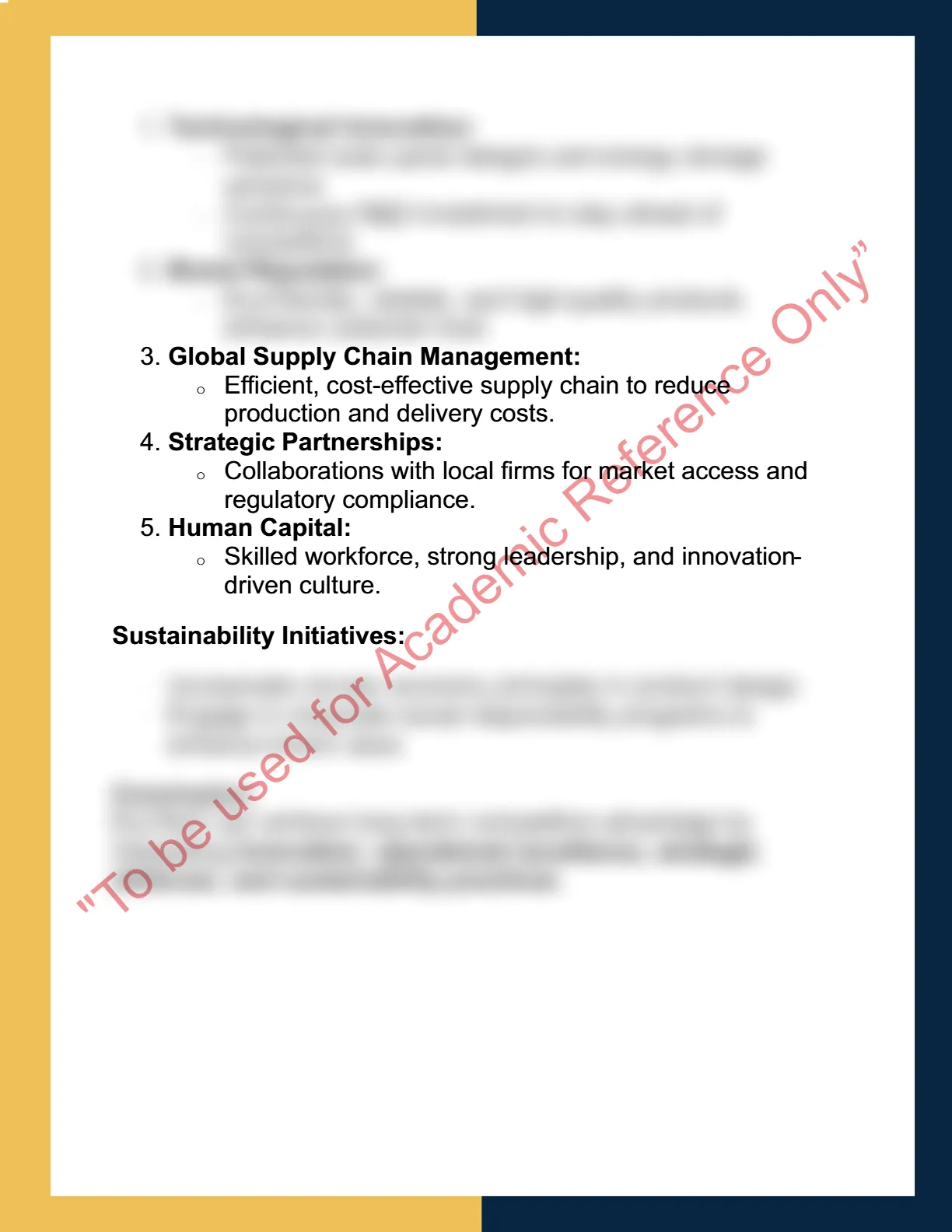 IBUS6002 – International Business & Global Strategy 7