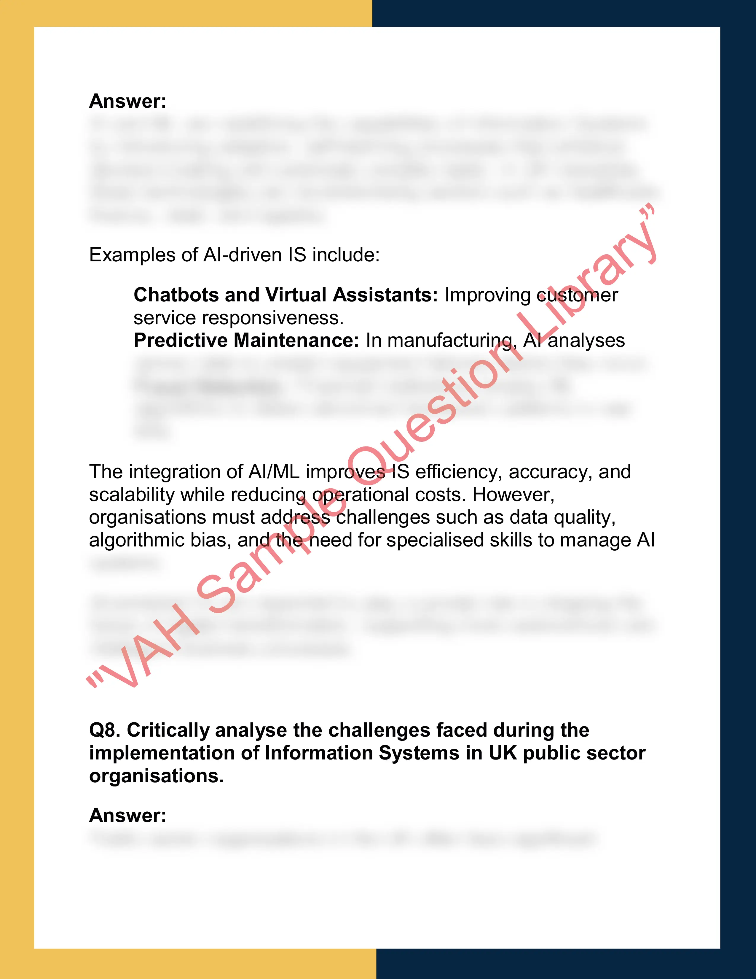 ITC101 – Information Systems  Report 6