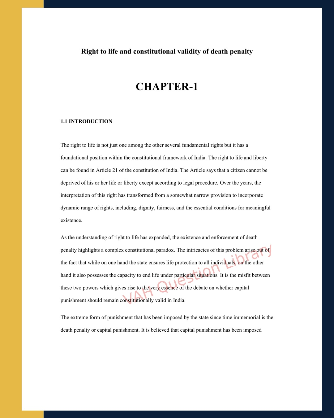 Dissertation Sample 3