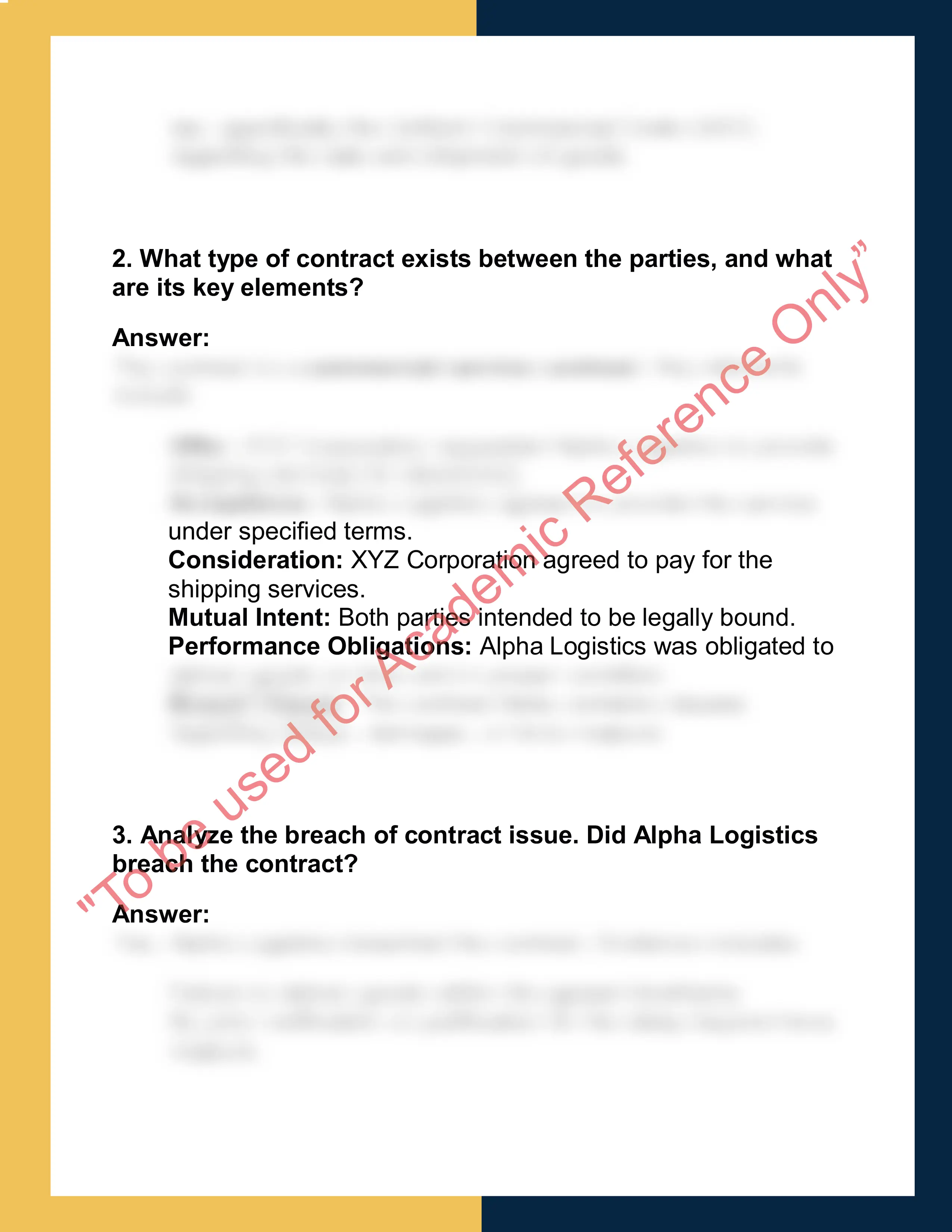 LAW201 – Business Law Case Report 1