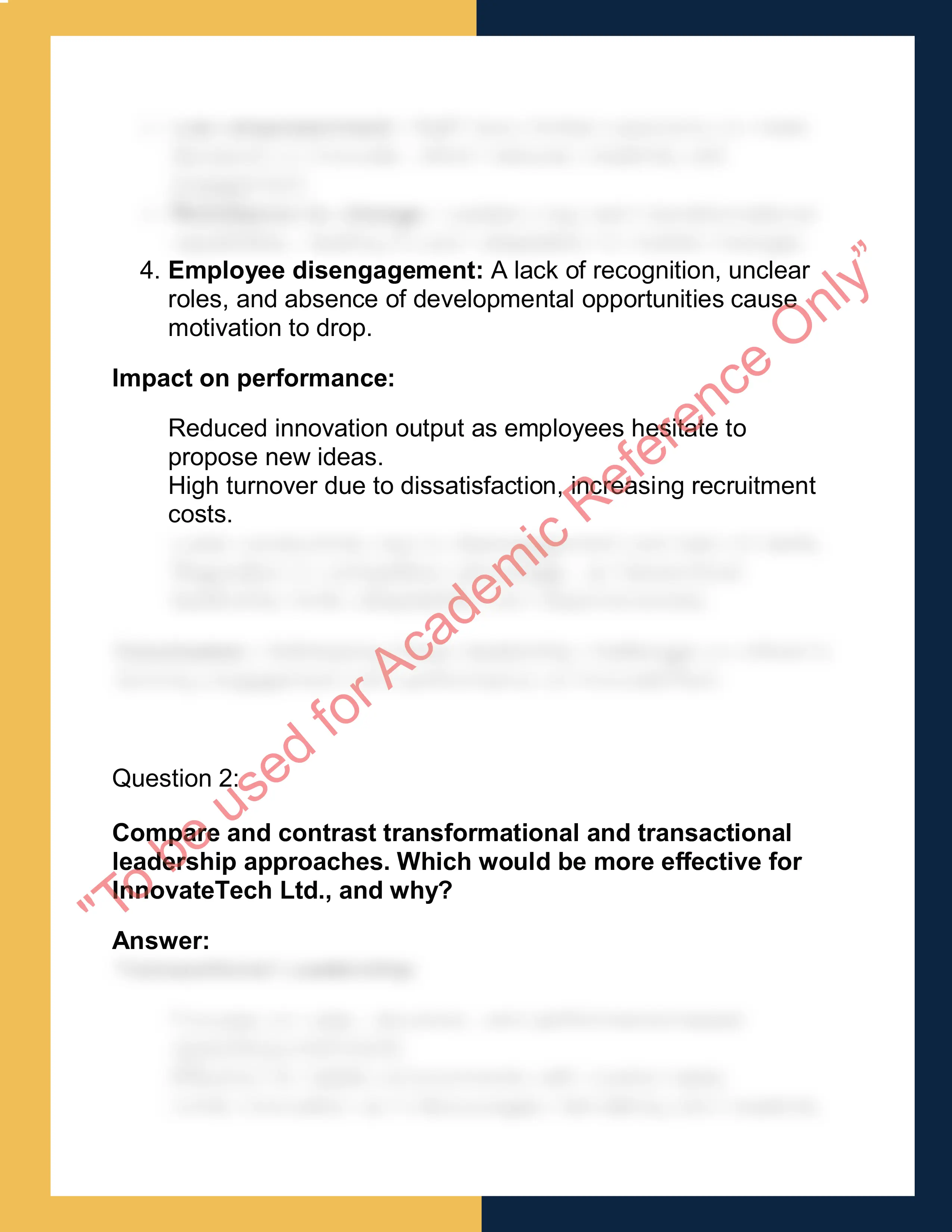 LEAD502 – Leadership in  Organizations 1