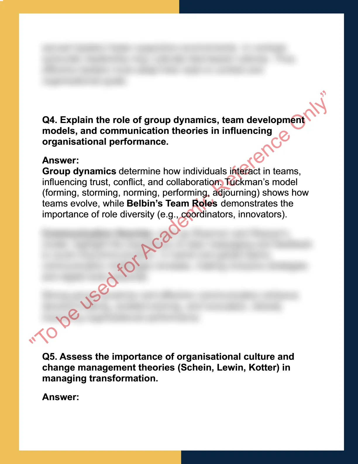 MGMT6002- Organizational  Behavior 3