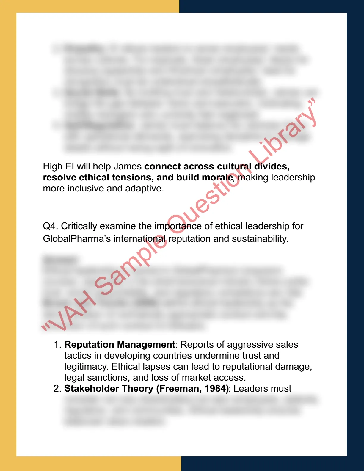 MGMT6003 – Leadership in  Organisations 5