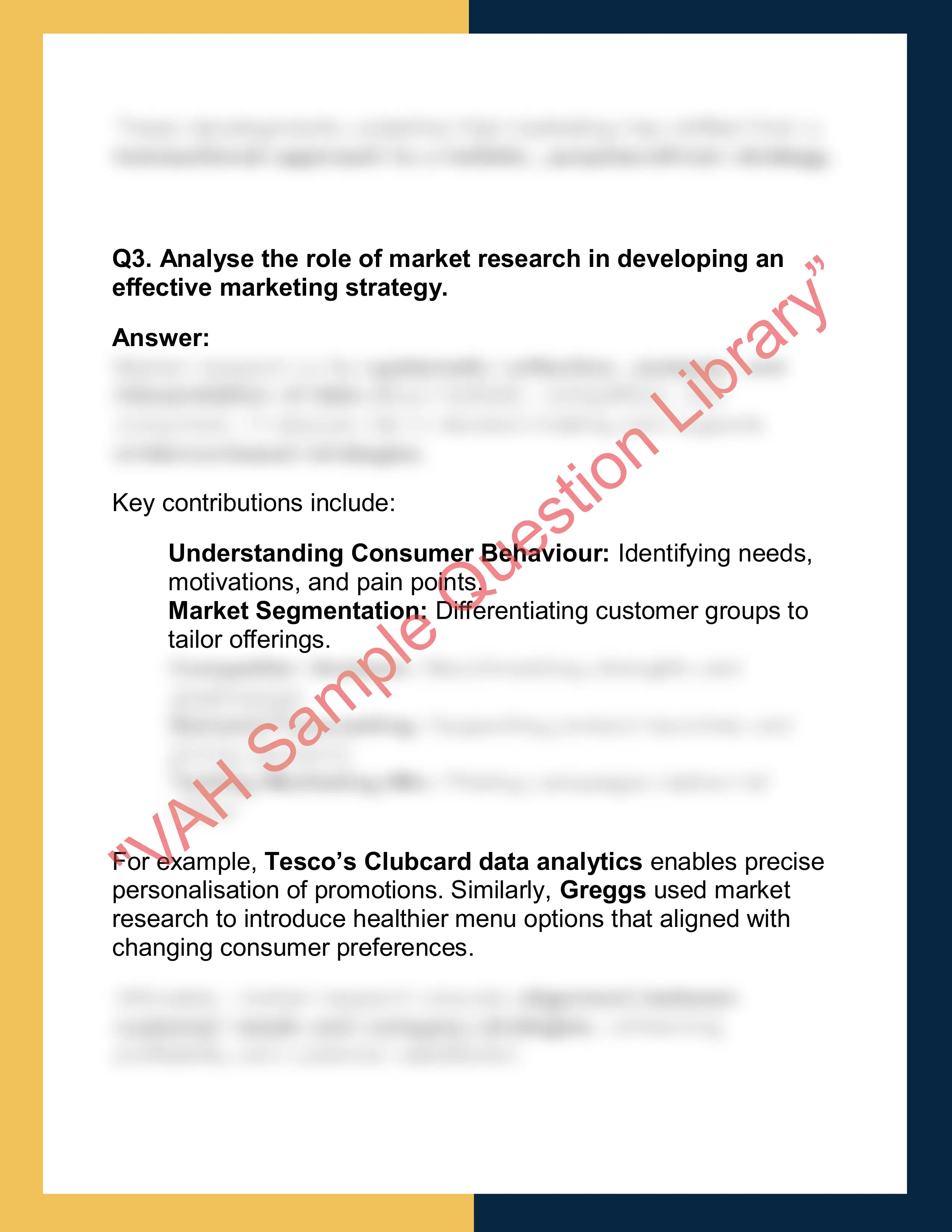 MKT101 – Principles of Marketing 2