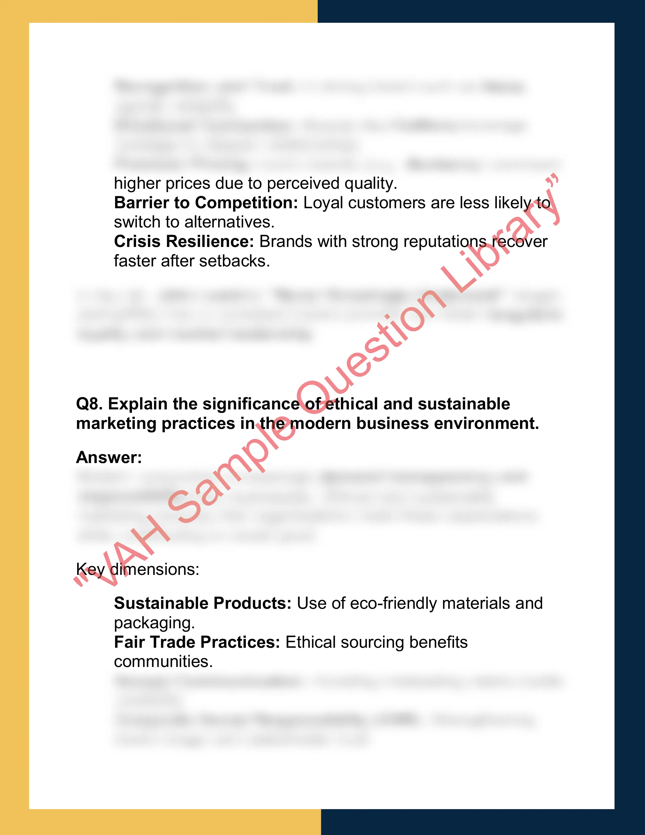 MKT101 – Principles of Marketing 6