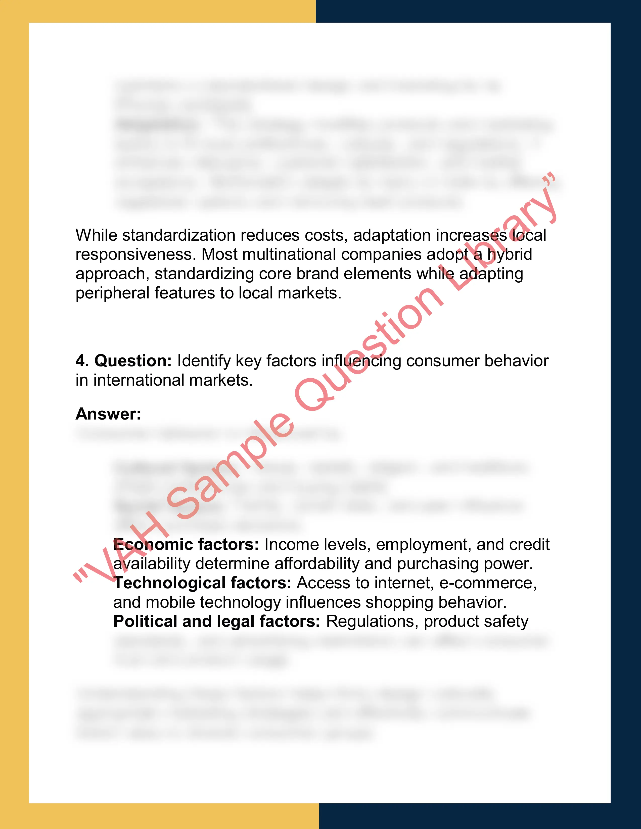 MKT301 – International Marketing  Report 2