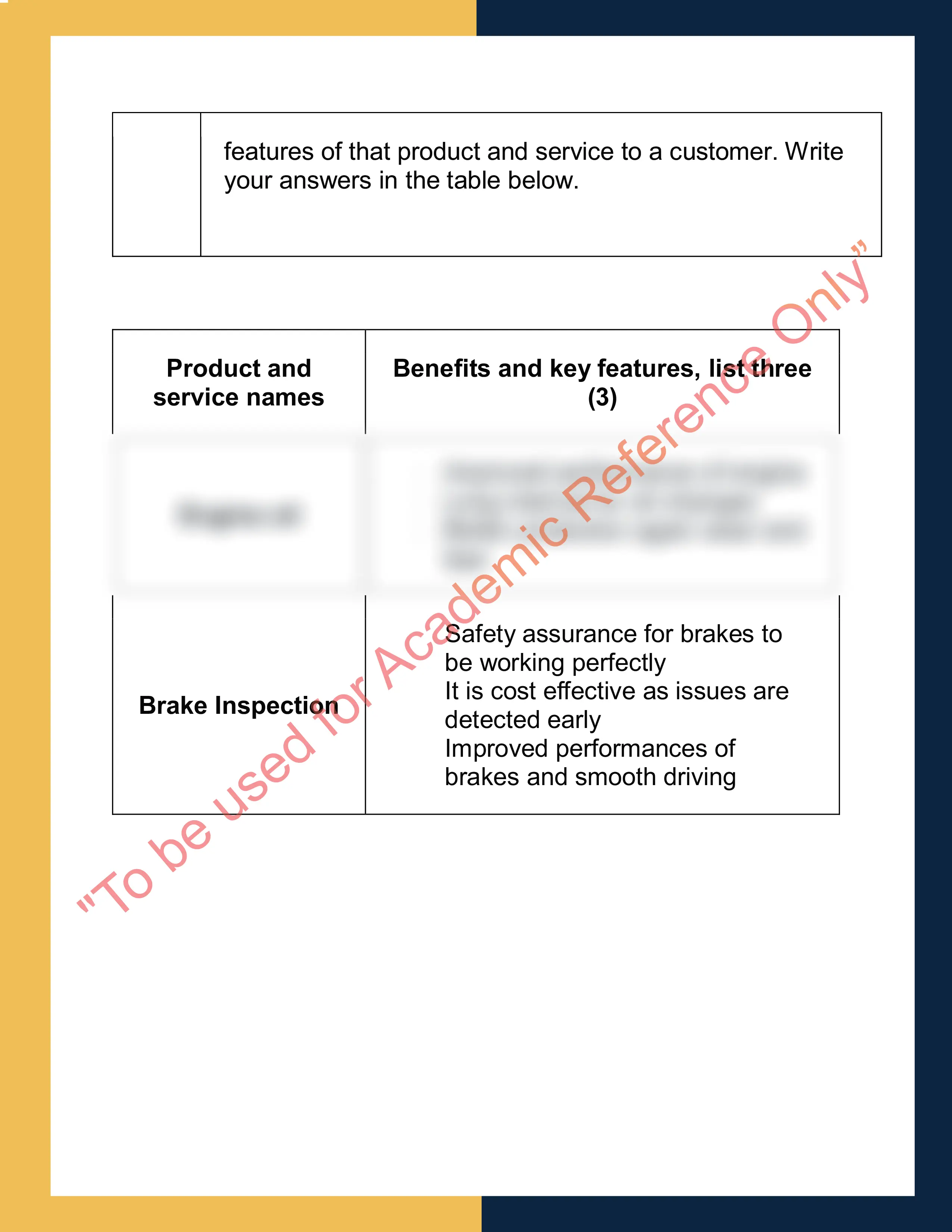 Sample Solution for MSFGN3005-Read and interpret work documents 5