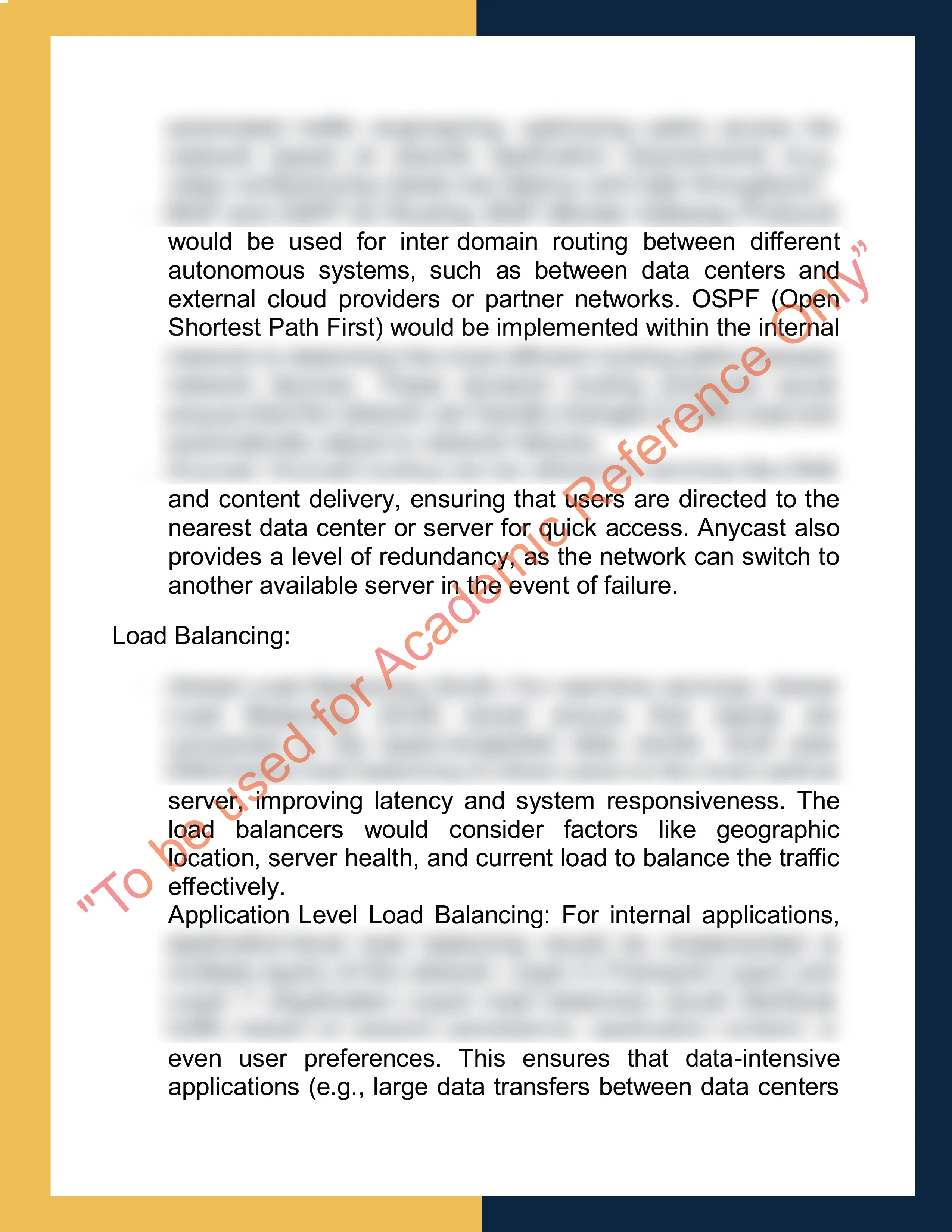 Assignment sample solution of NET4002 - Networking and Security 3