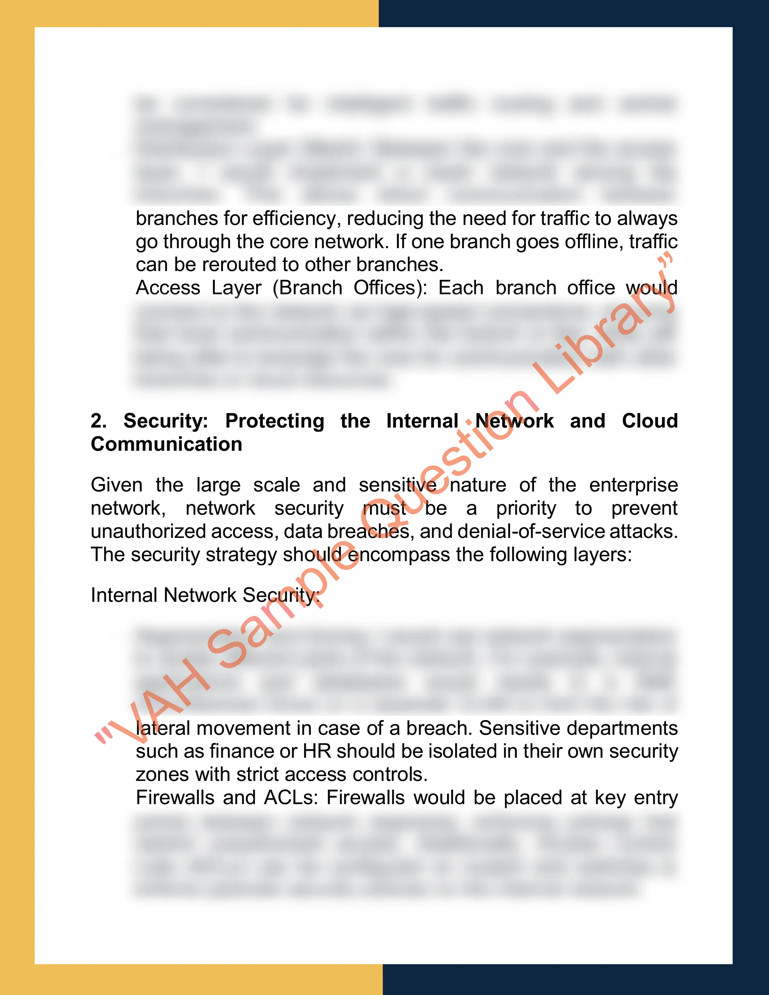 Assignment sample solution of NETW3201 - Computer Networking 2