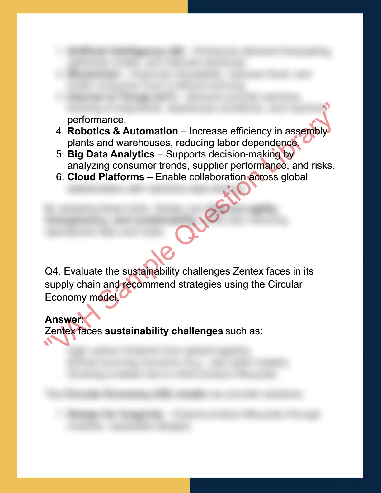 OPSM6001- Operations & Supply Chain Management 4