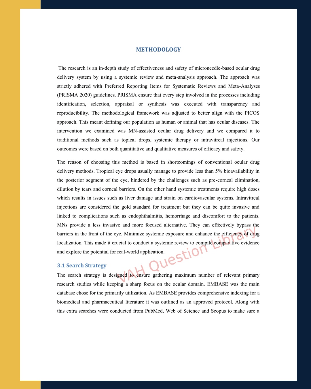 Dissertation Sample 1