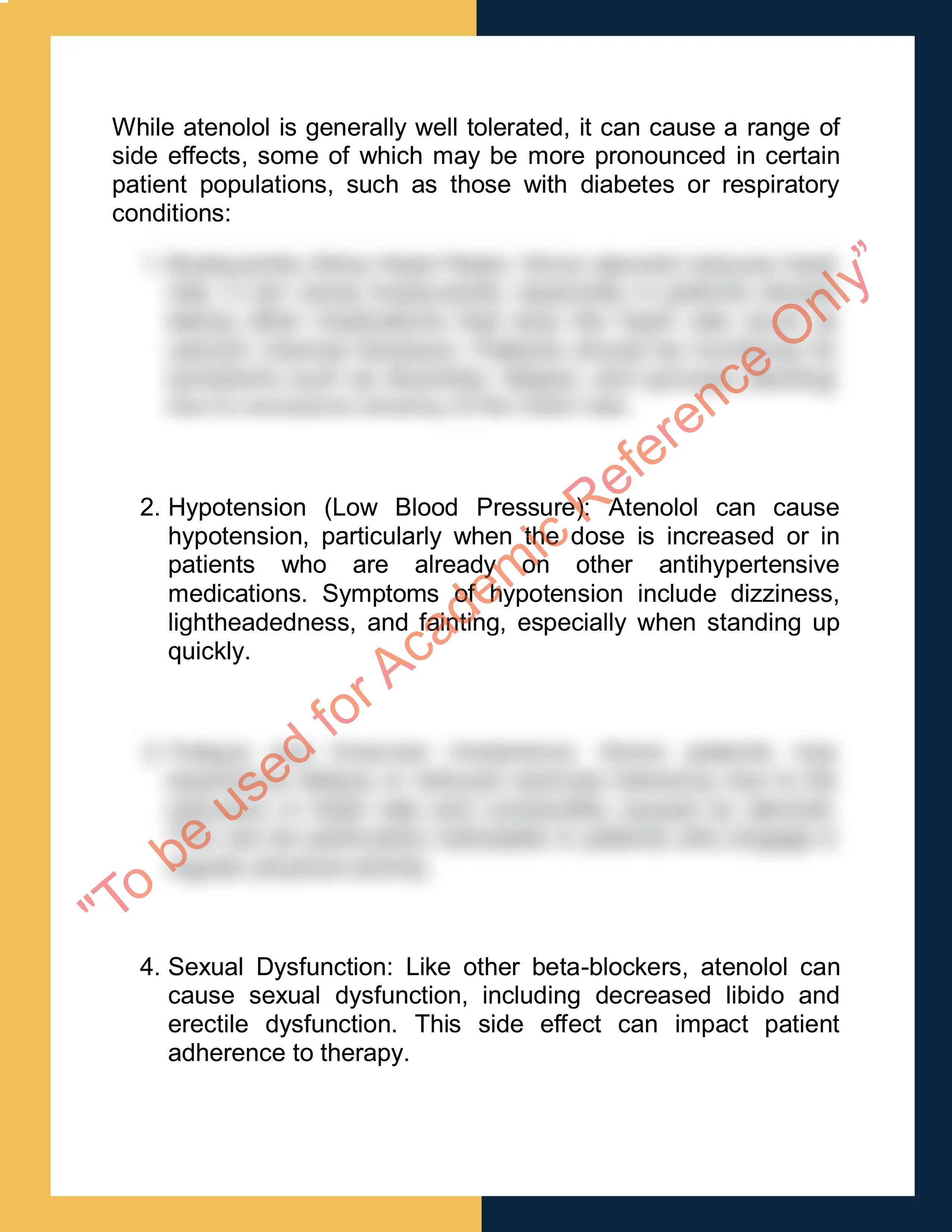 Assignment sample solution of PHAR2002 - Medicinal Chemistry and Pharmacology 5
