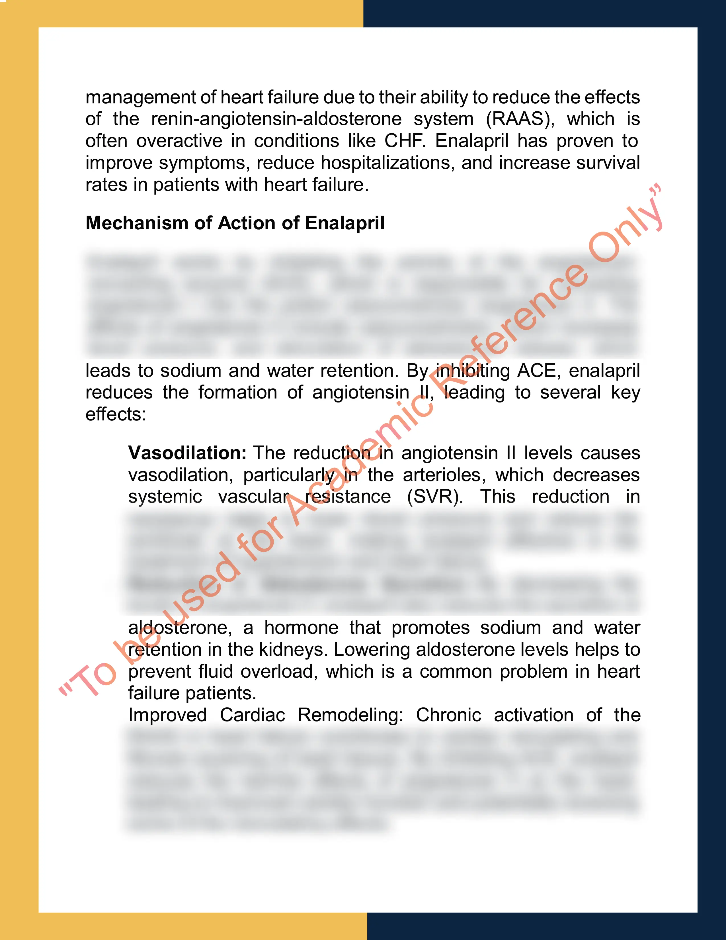 Assignment sample solution of PHAR3010 - Clinical Pharmacy 1