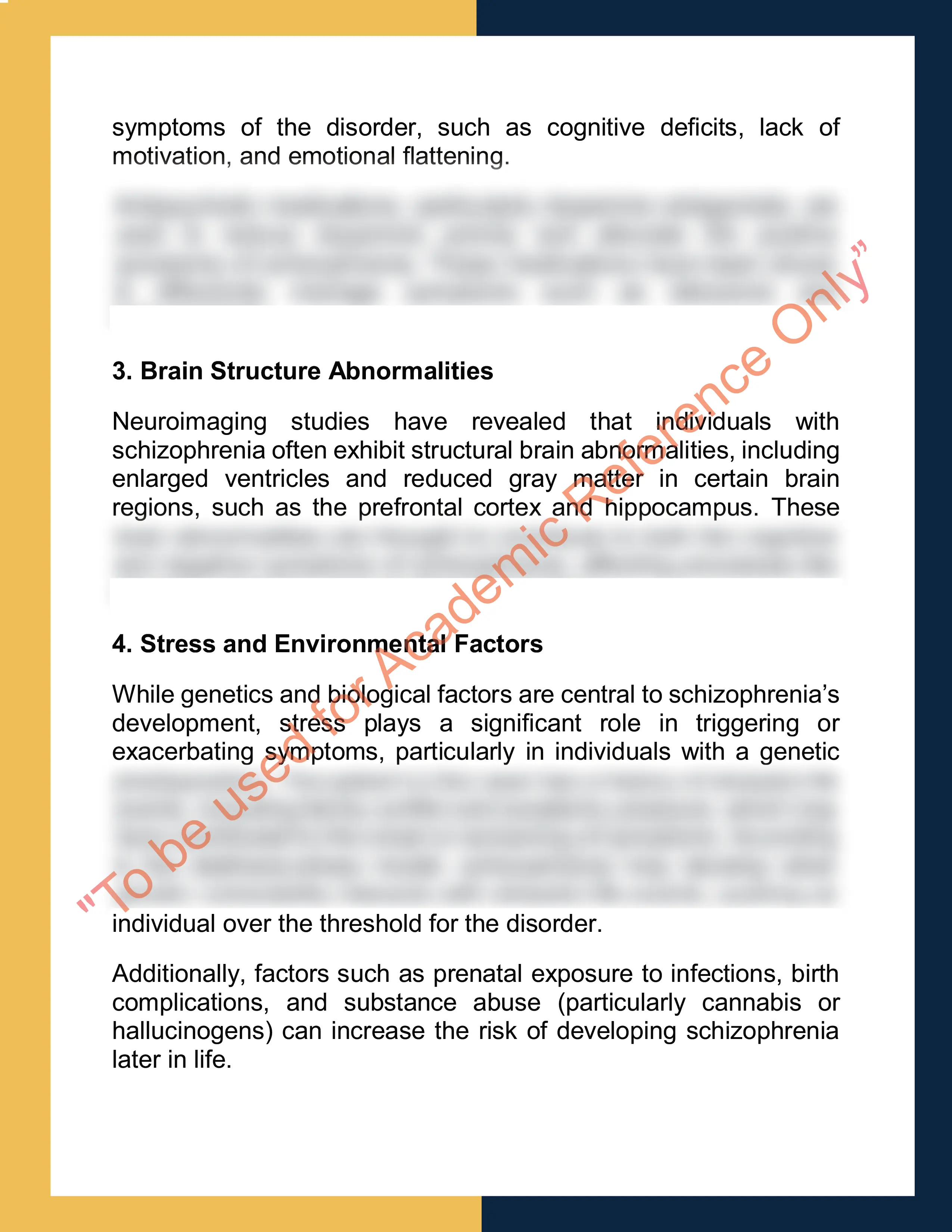 Assignment sample solution of PSY1001  - Introduction to Psychology 3