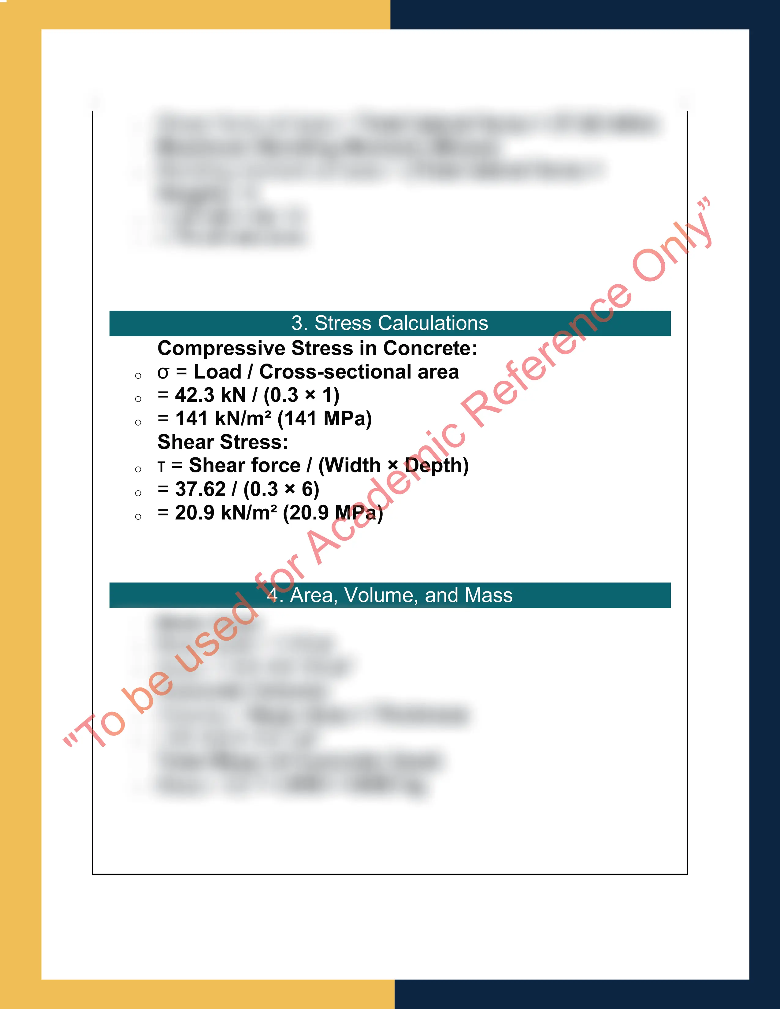 Assignment sample solution of RIICWD533E - Prepare detailed design of civil concrete structures 13