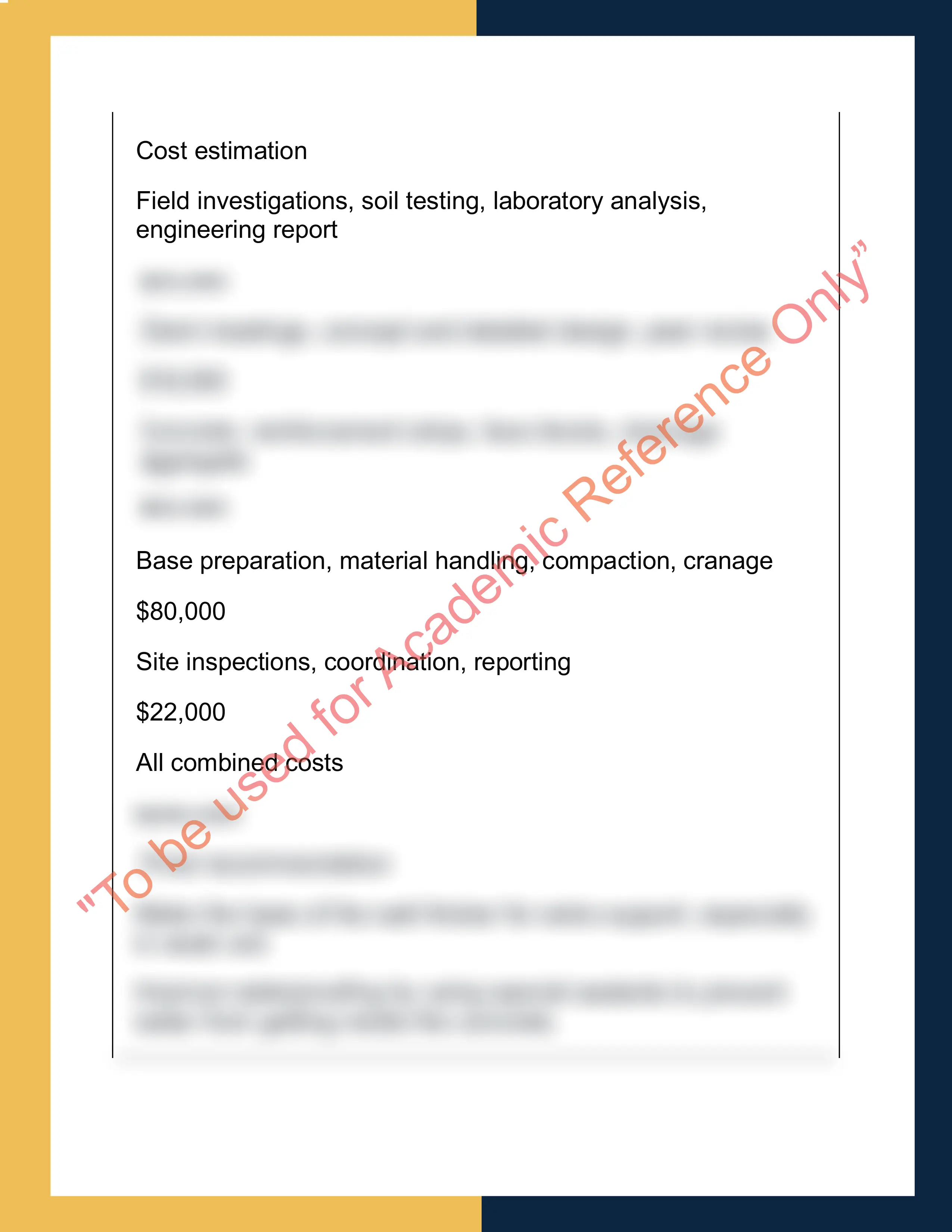 Assignment sample solution of RIICWD533E - Prepare detailed design of civil concrete structures 15