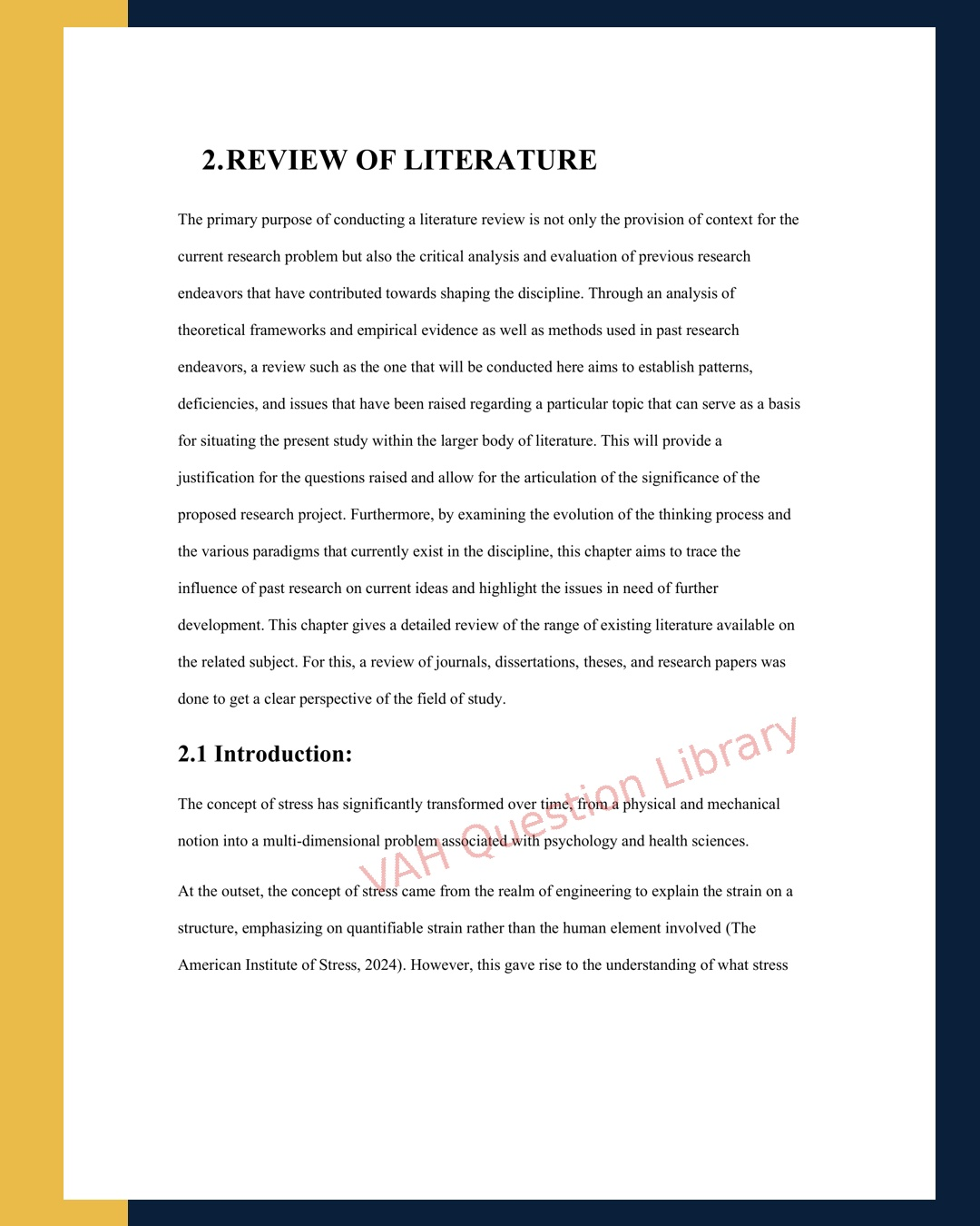 Dissertation Sample 16